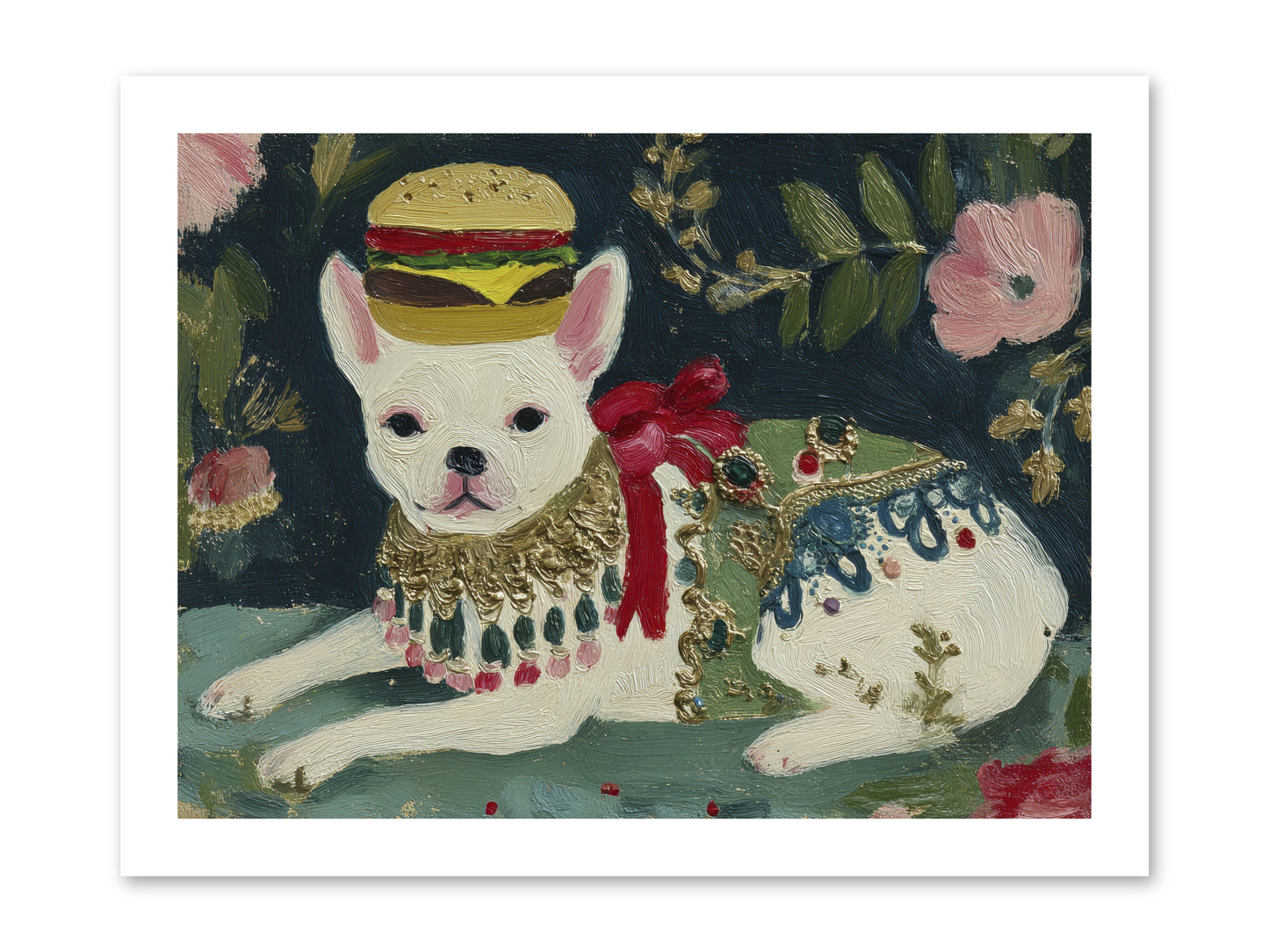 Flecks of Moonbeam Joy -- Paper Print 16x12