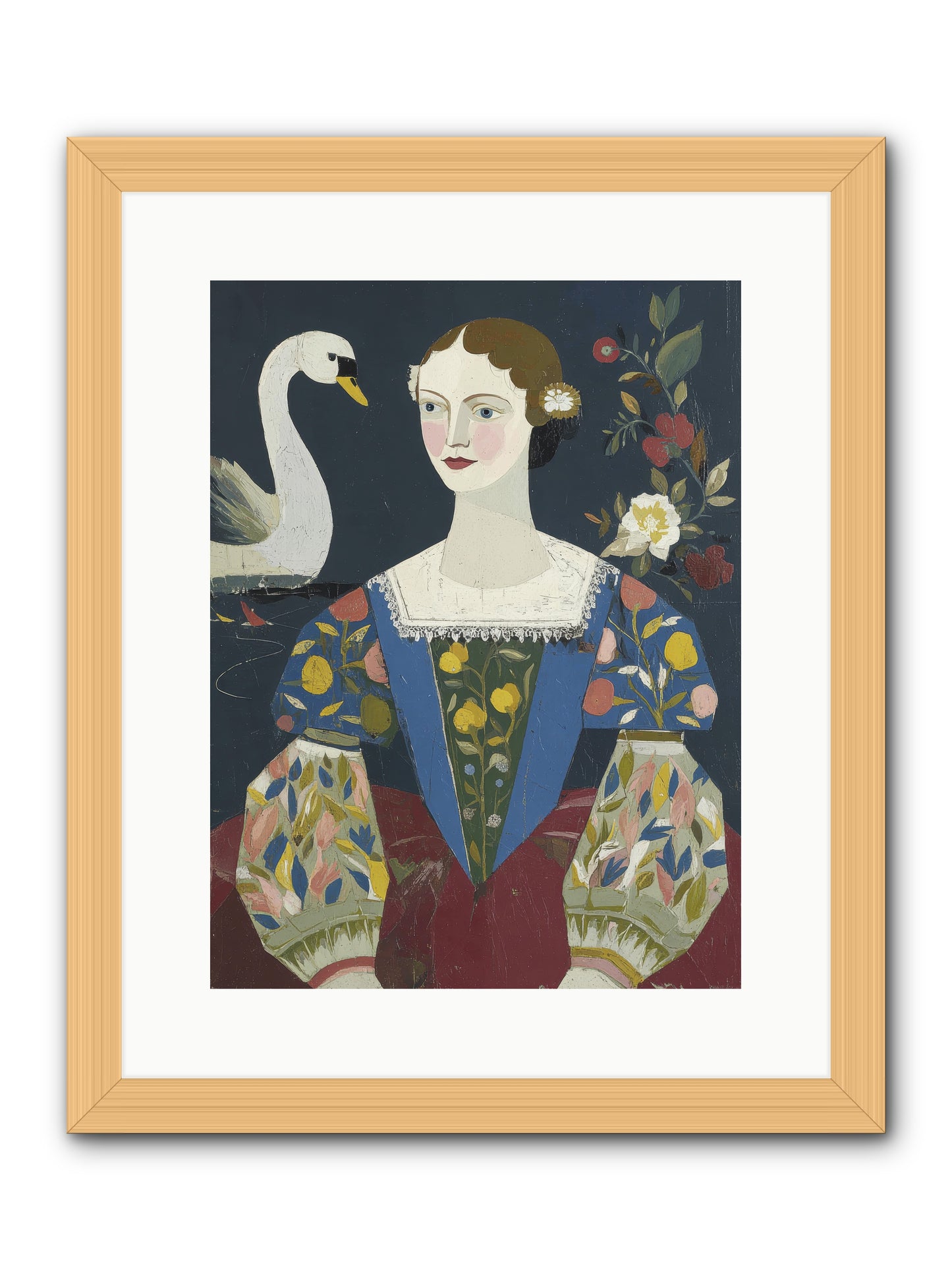 Fleeting Things -- Framed Print - Natural 12x16