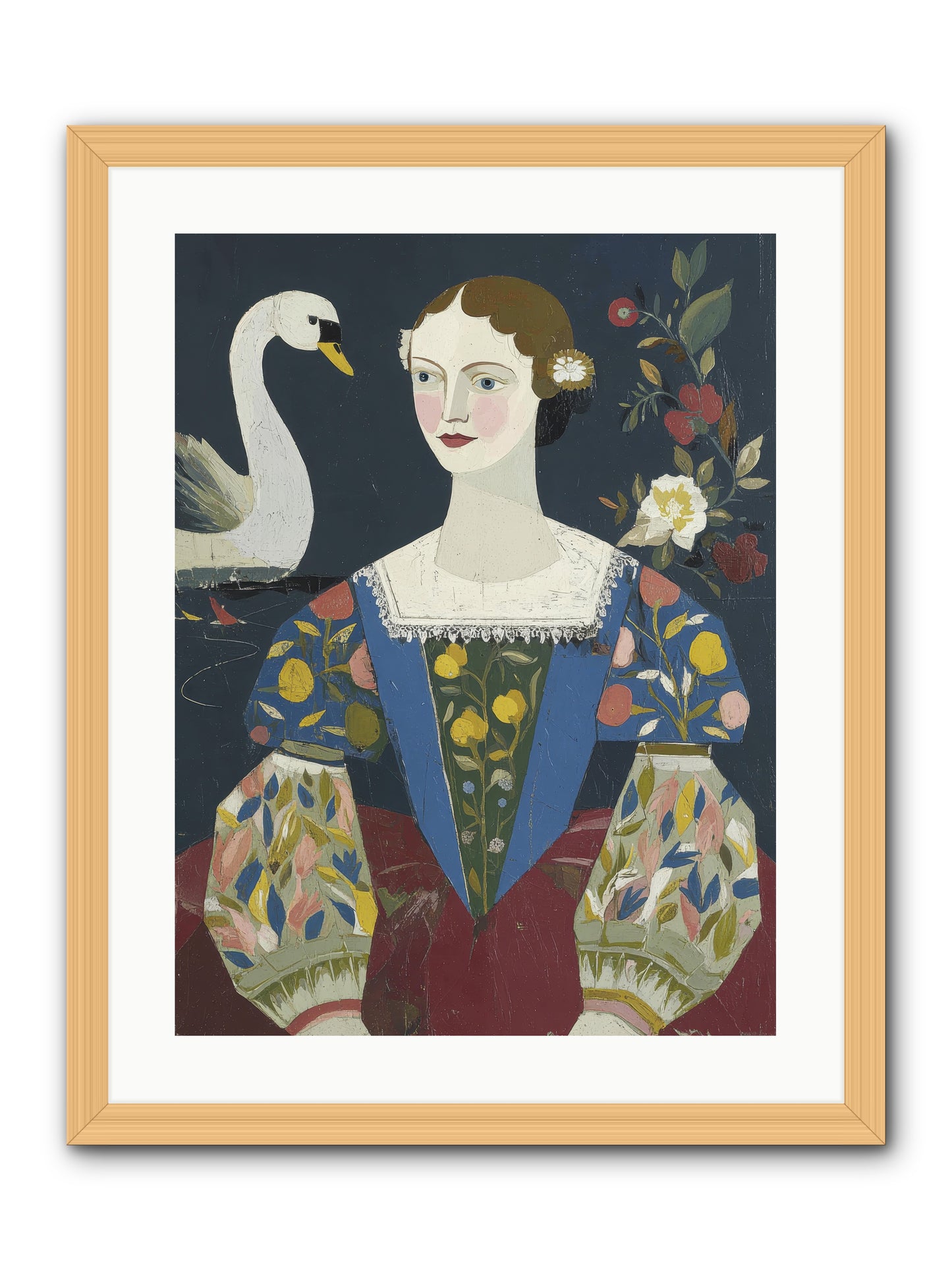 Fleeting Things -- Framed Print - Natural 18x24