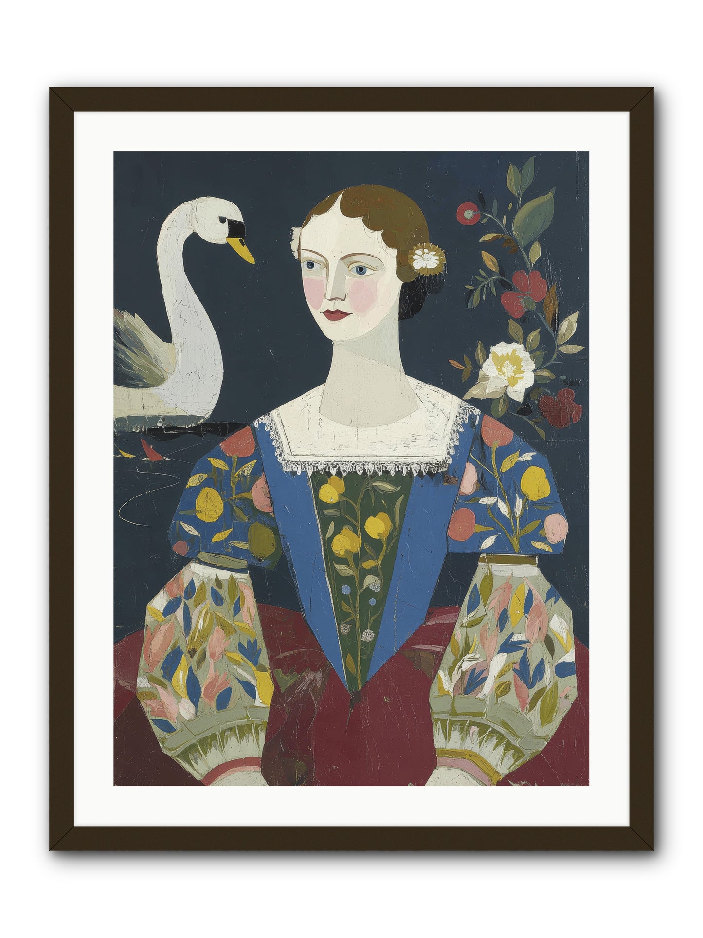 Fleeting Things -- Framed Print - Black 24x32