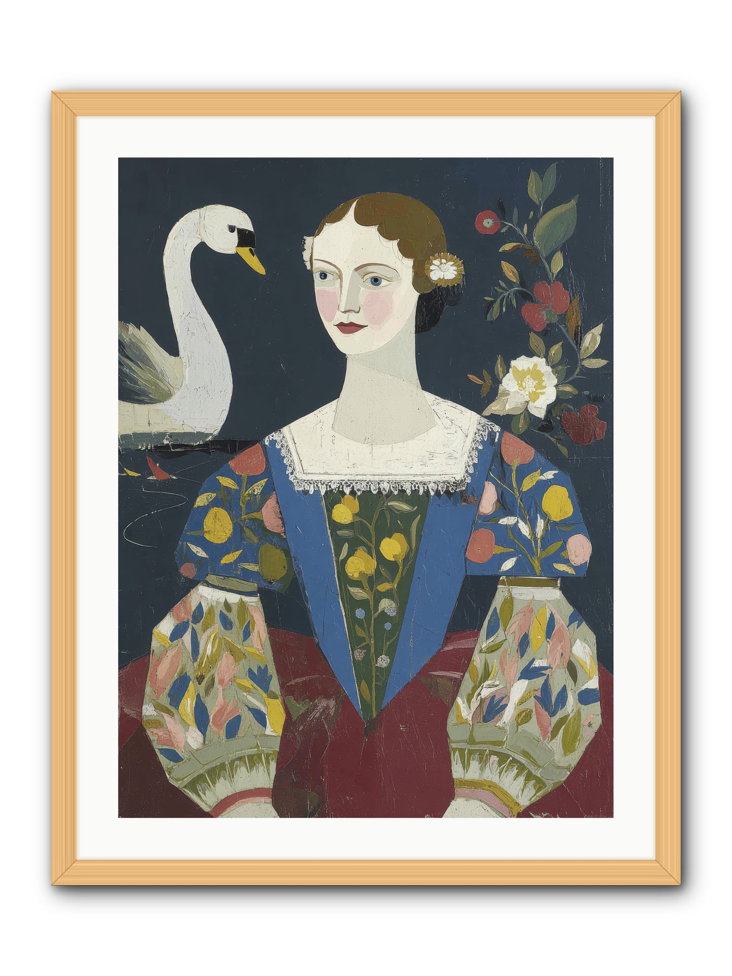 Fleeting Things -- Framed Print - Natural 24x32