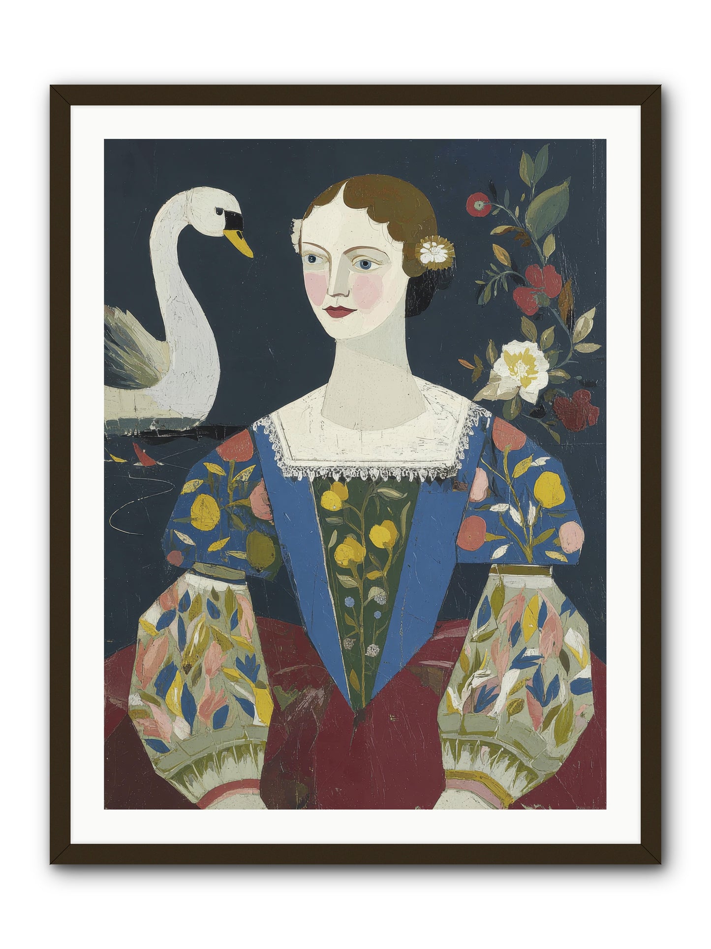 Fleeting Things -- Framed Print - Black 30x40