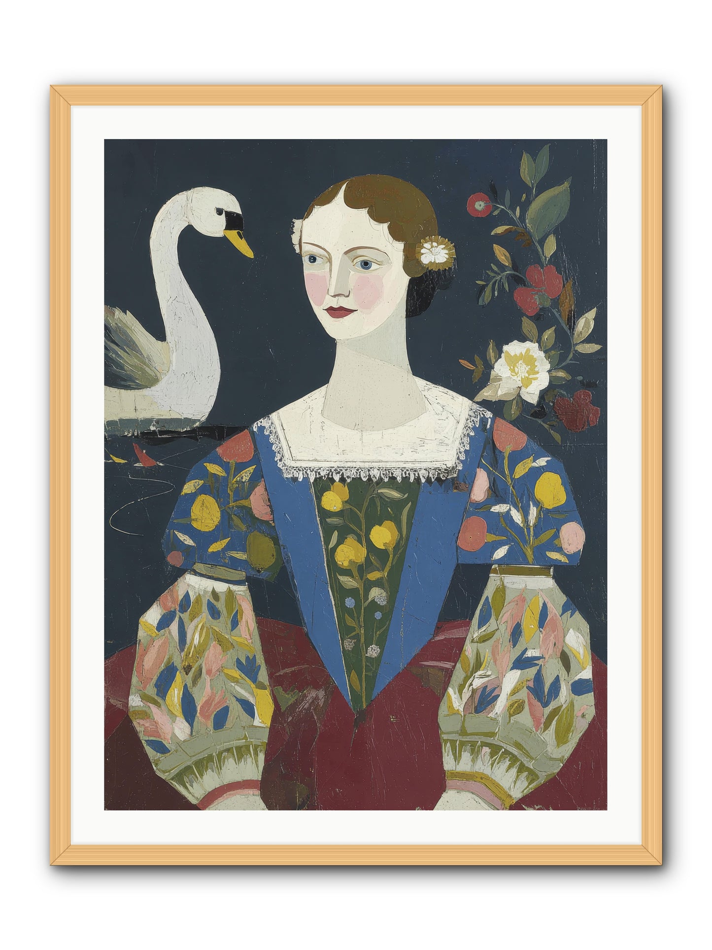 Fleeting Things -- Framed Print - Natural 30x40