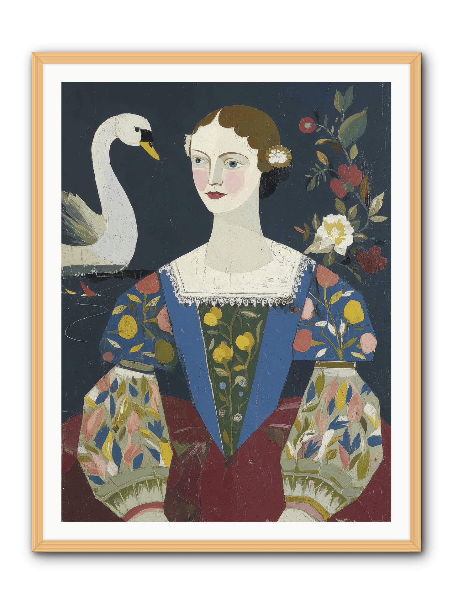 Fleeting Things -- Framed Print - Natural 36x48
