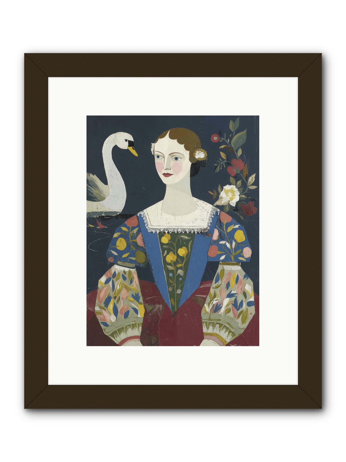 Fleeting Things -- Framed Print - Black 9x12