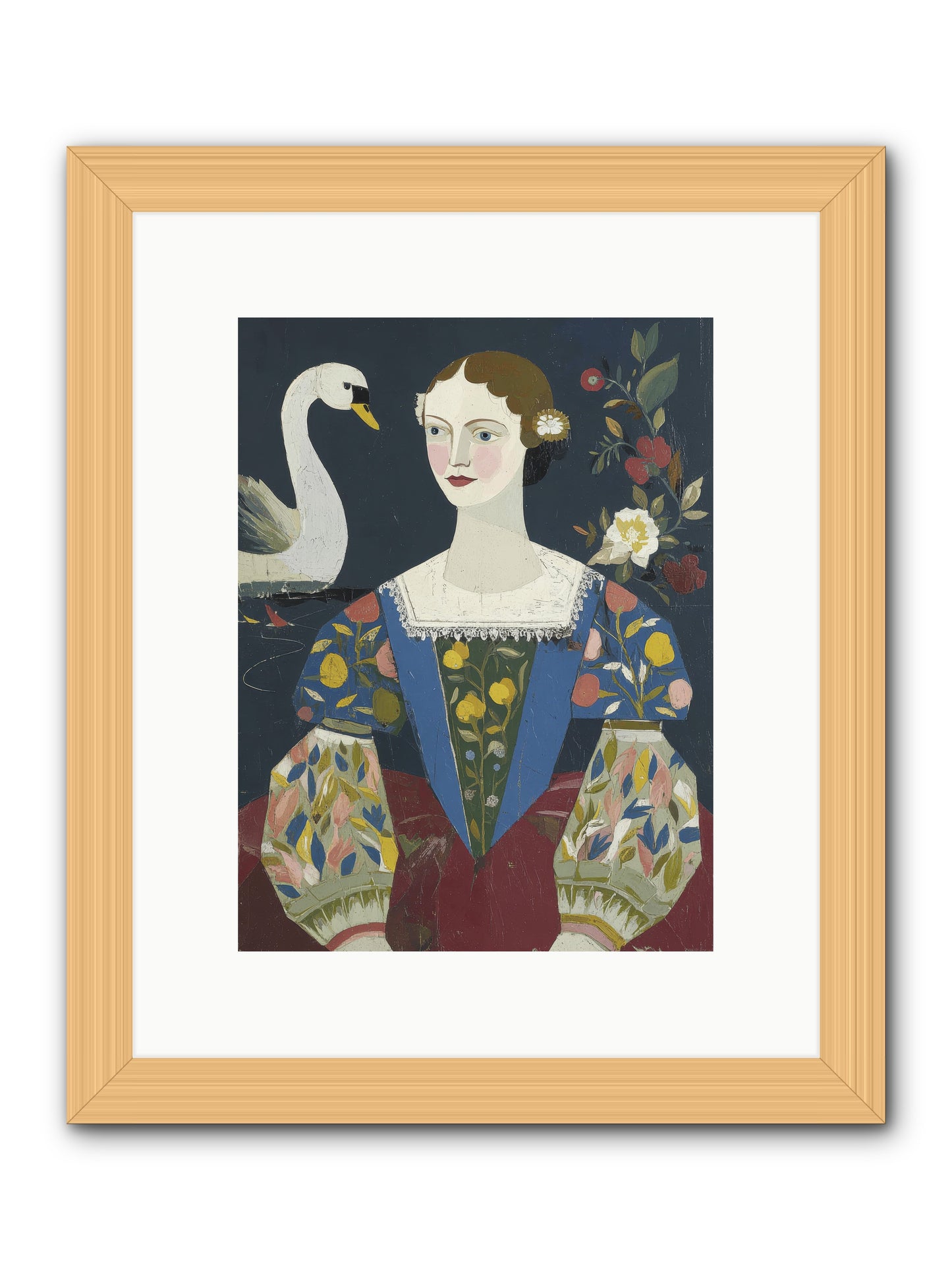 Fleeting Things -- Framed Print - Natural 9x12