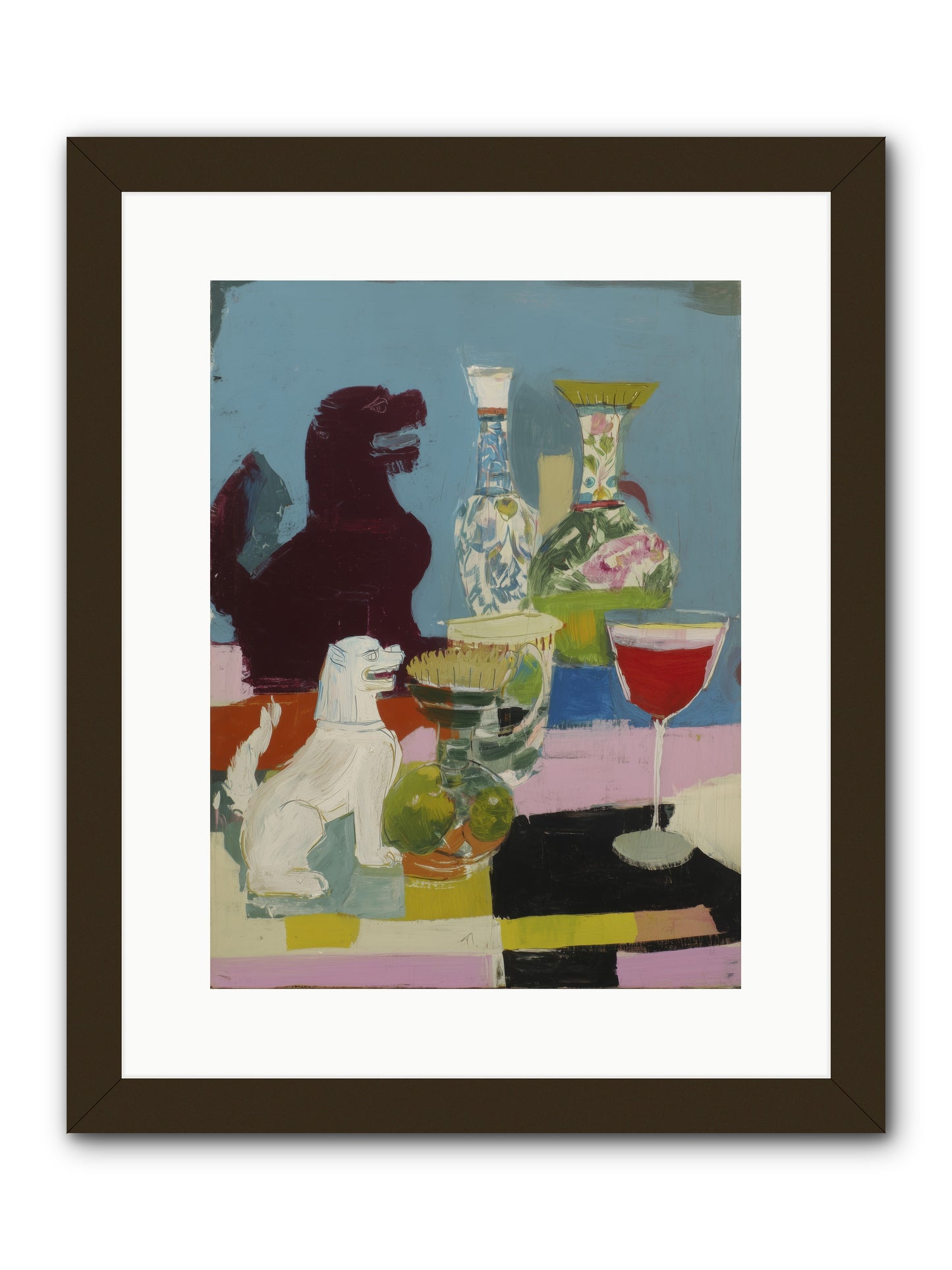 Flicker in Time -- Framed Print - Black 12x16