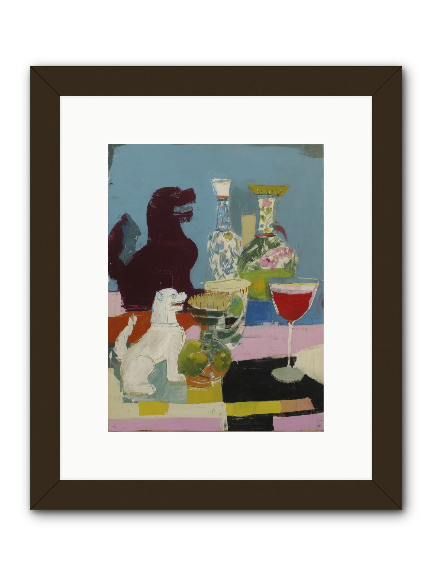 Flicker in Time -- Framed Print - Black 9x12