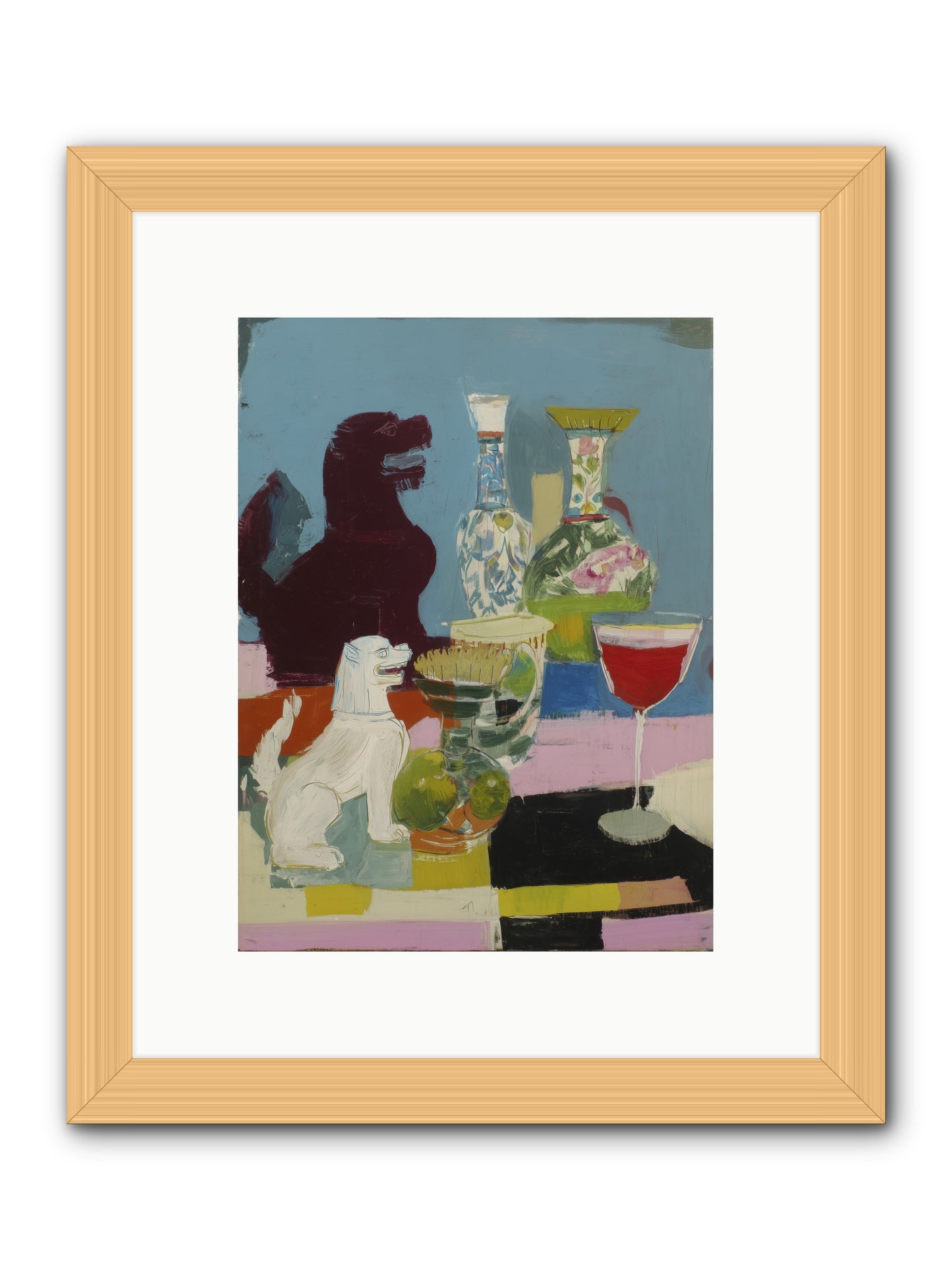 Flicker in Time -- Framed Print - Natural 9x12
