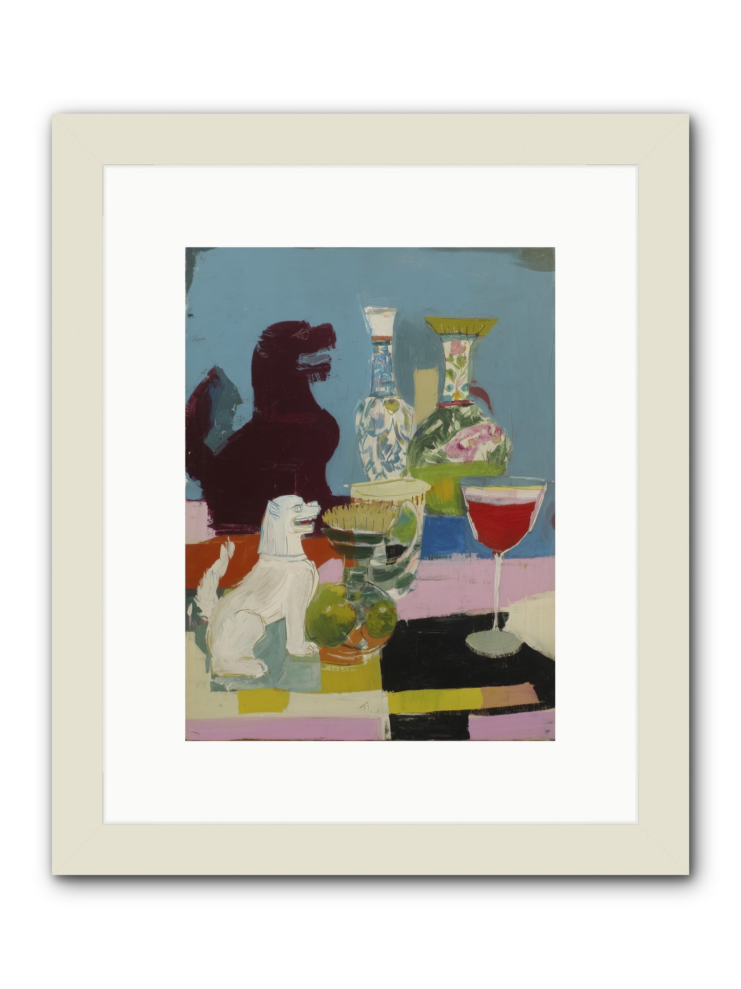 Flicker in Time -- Framed Print - White 9x12