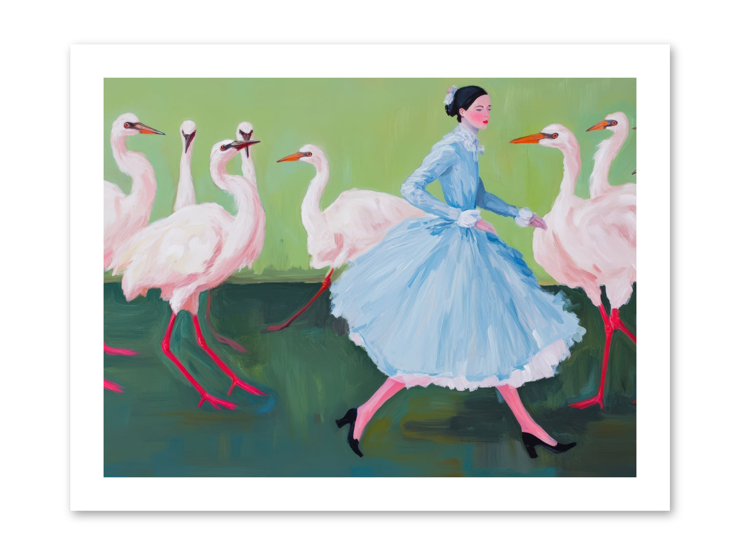 Flight School MemoirsREZ -- Loose Canvas Print 16x12