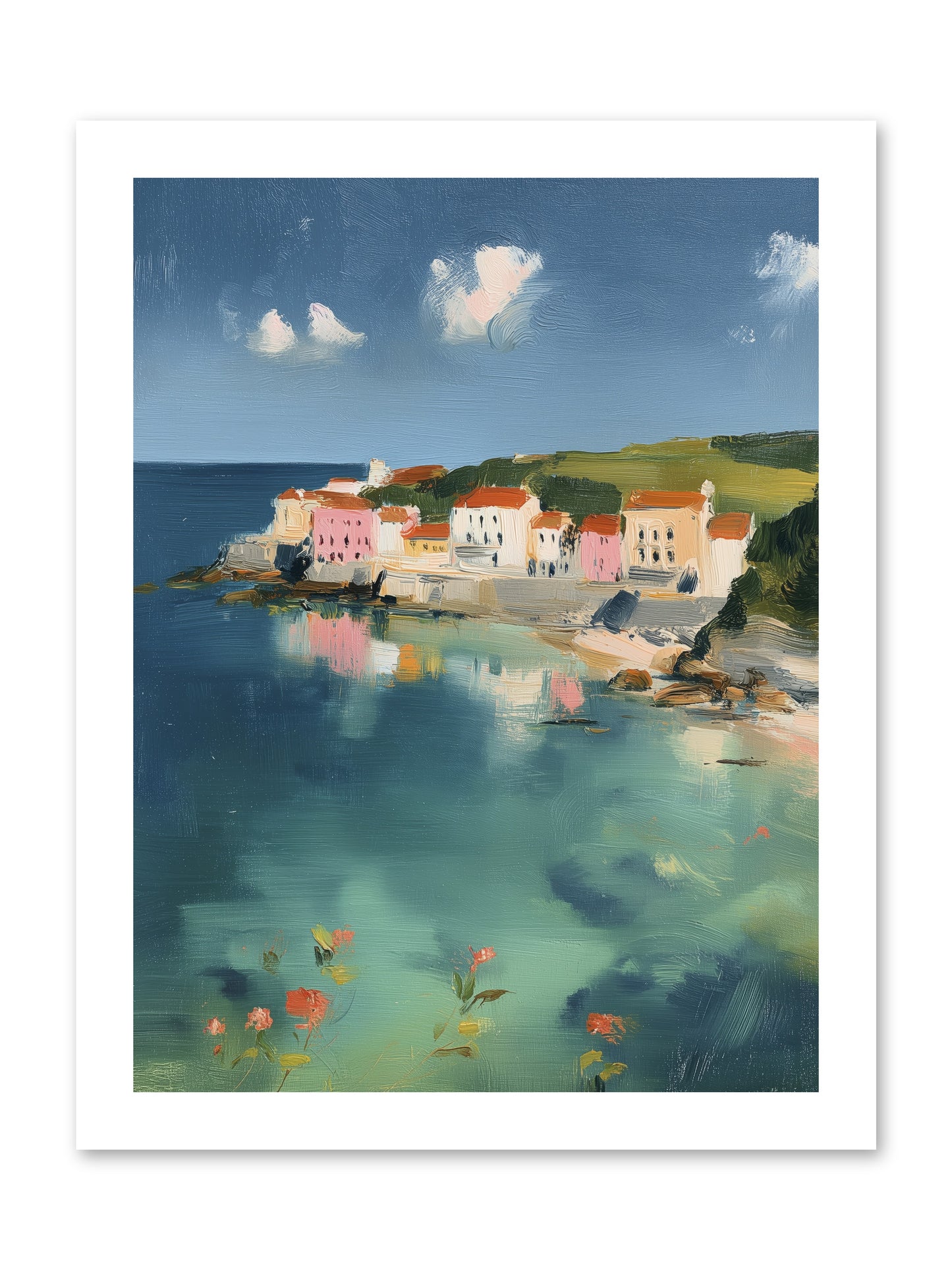 Floating on Dreams -- Paper Print 12x16