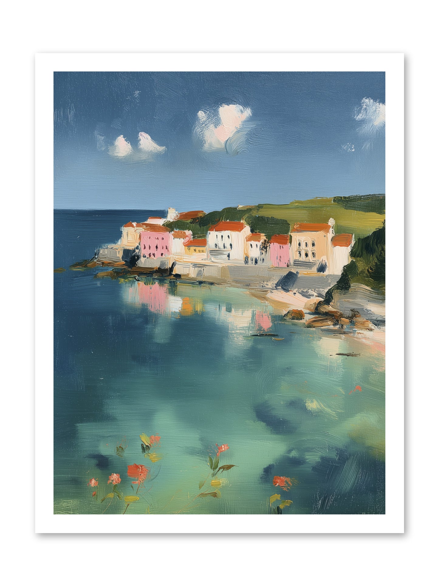 Floating on Dreams -- Paper Print 18x24