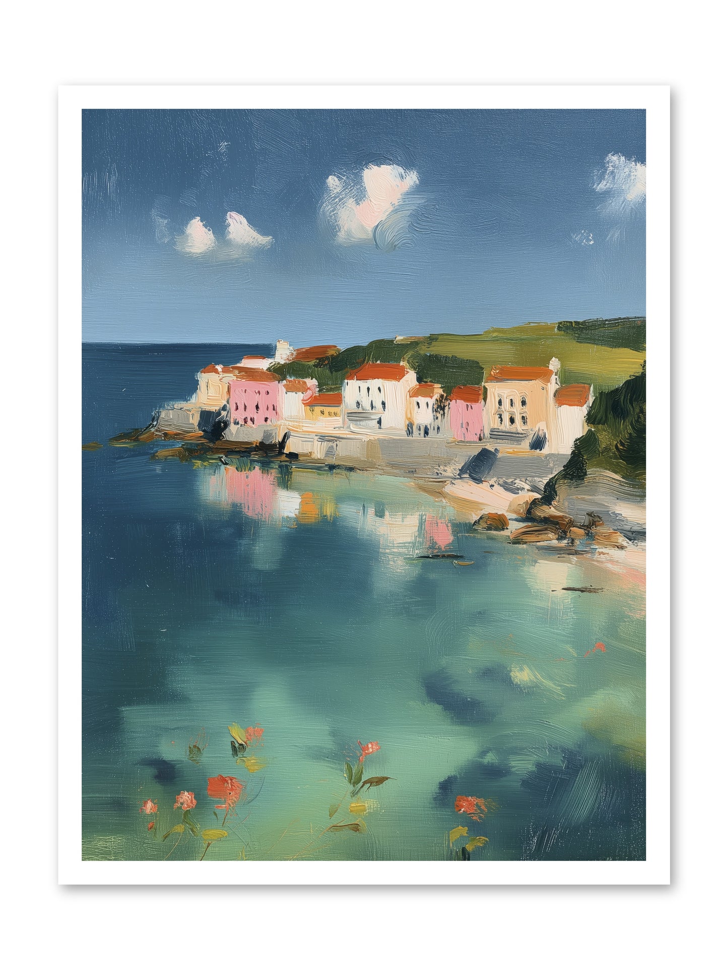 Floating on Dreams -- Loose Canvas Print 24x32