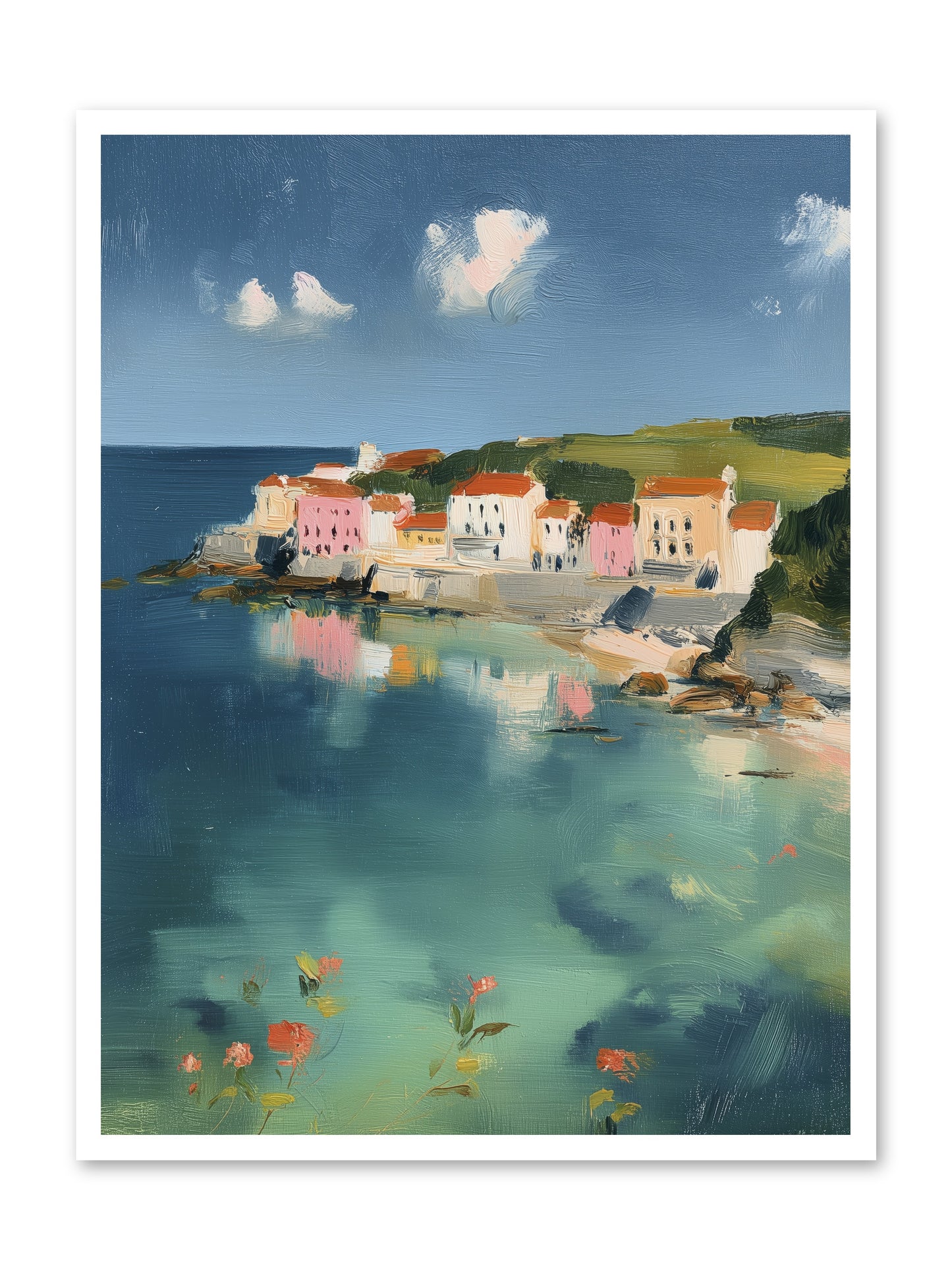 Floating on Dreams -- Loose Canvas Print 30x40