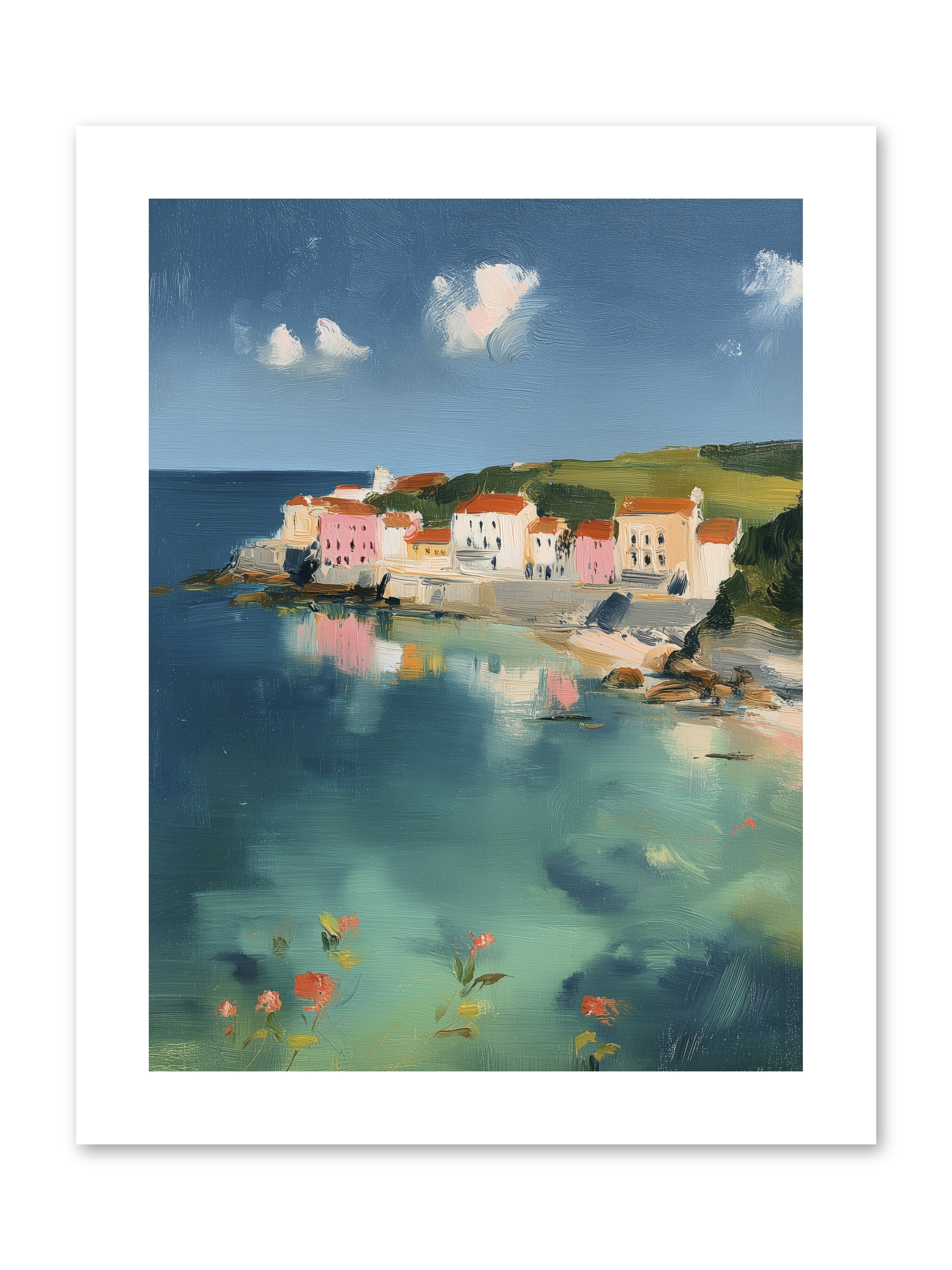 Floating on Dreams -- Paper Print 9x12