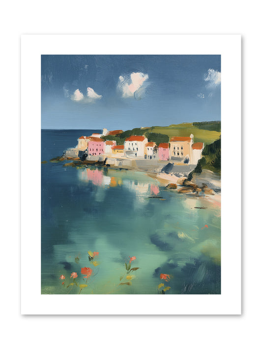 Floating on Dreams -- Paper Print 9x12