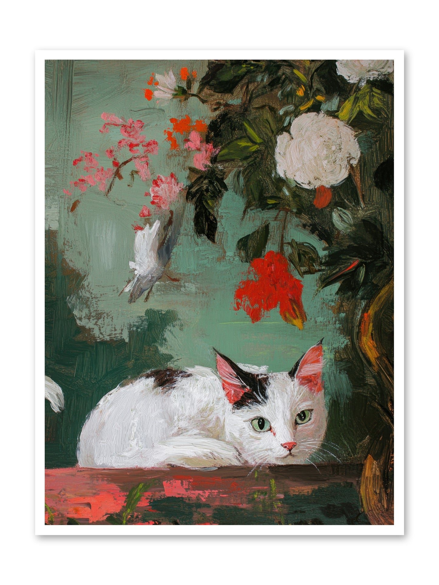 Floral Debutante -- Paper Print 36x48