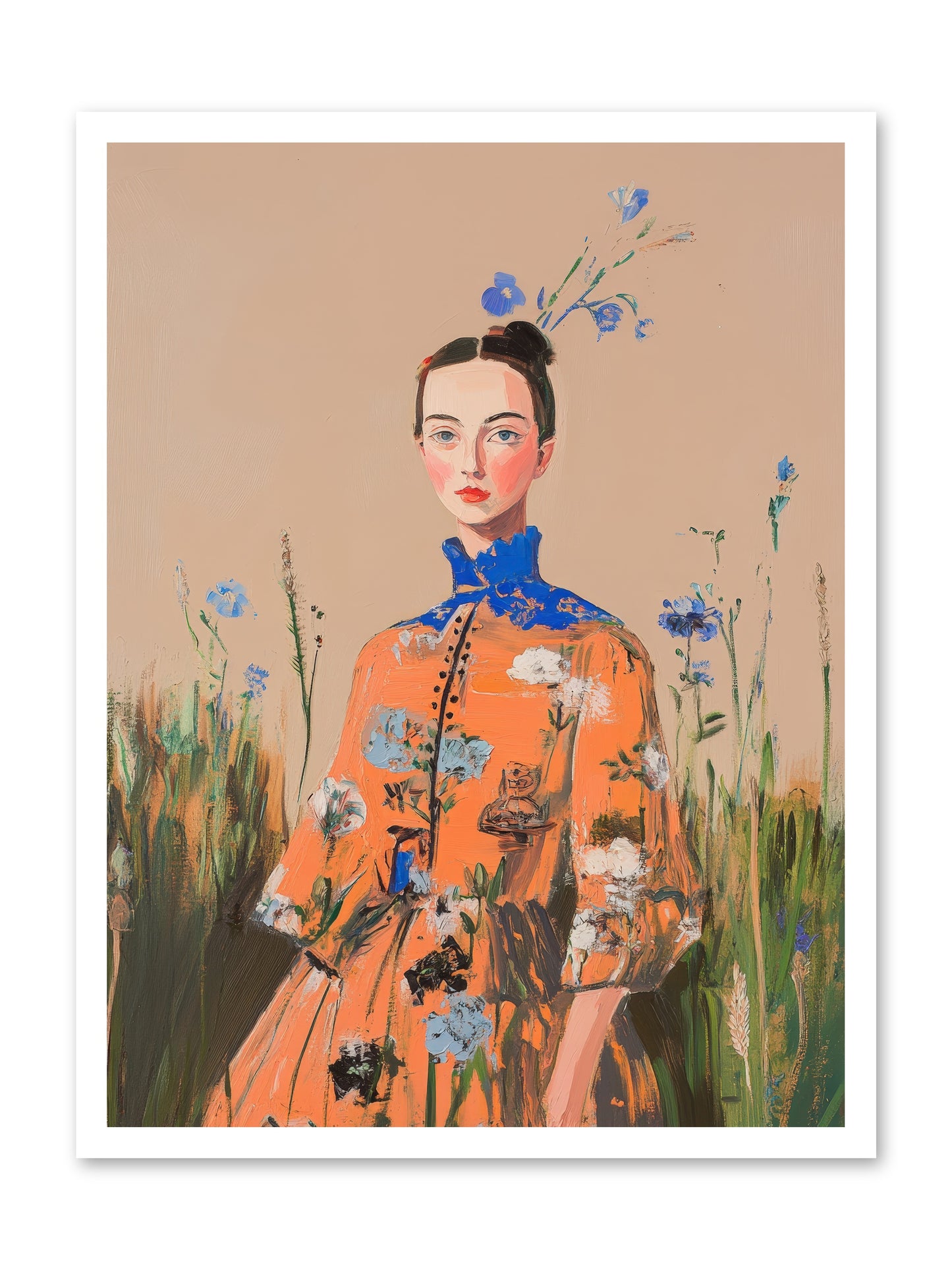 Florence Wintervale-REZ -- Loose Canvas Print 24x32
