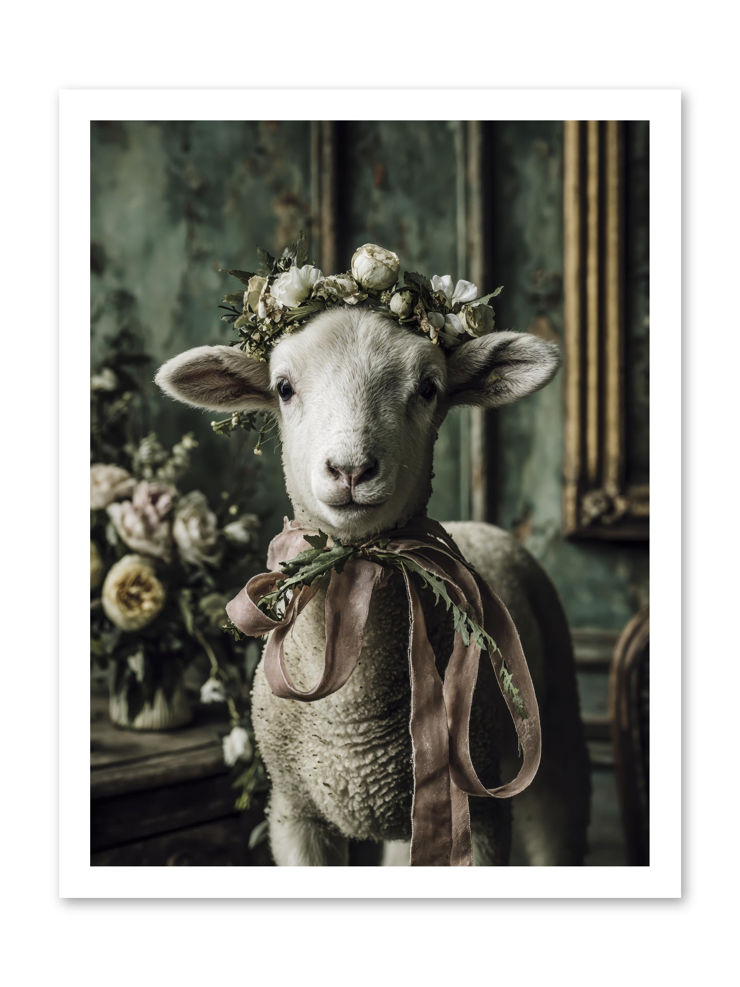 Florette -- Loose Canvas Print 18x24