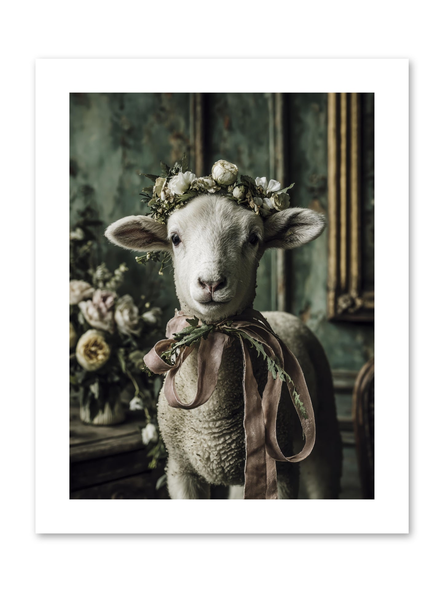 Florette -- Loose Canvas Print 9x12