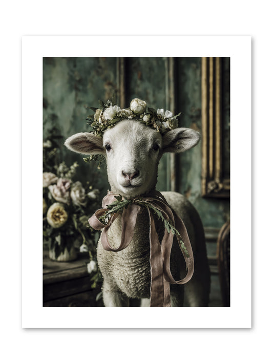 Florette -- Paper Print 9x12