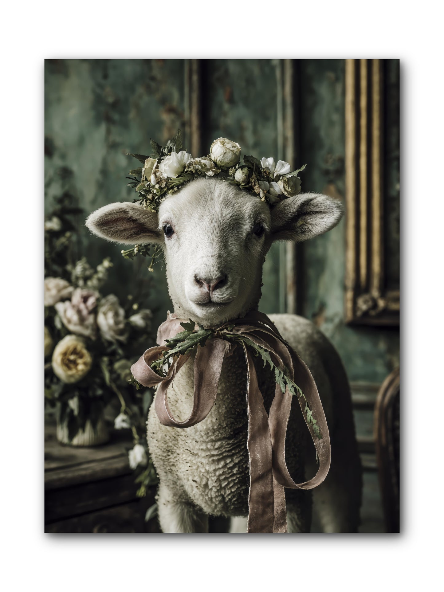Florette -- Wrapped Canvas 9x12