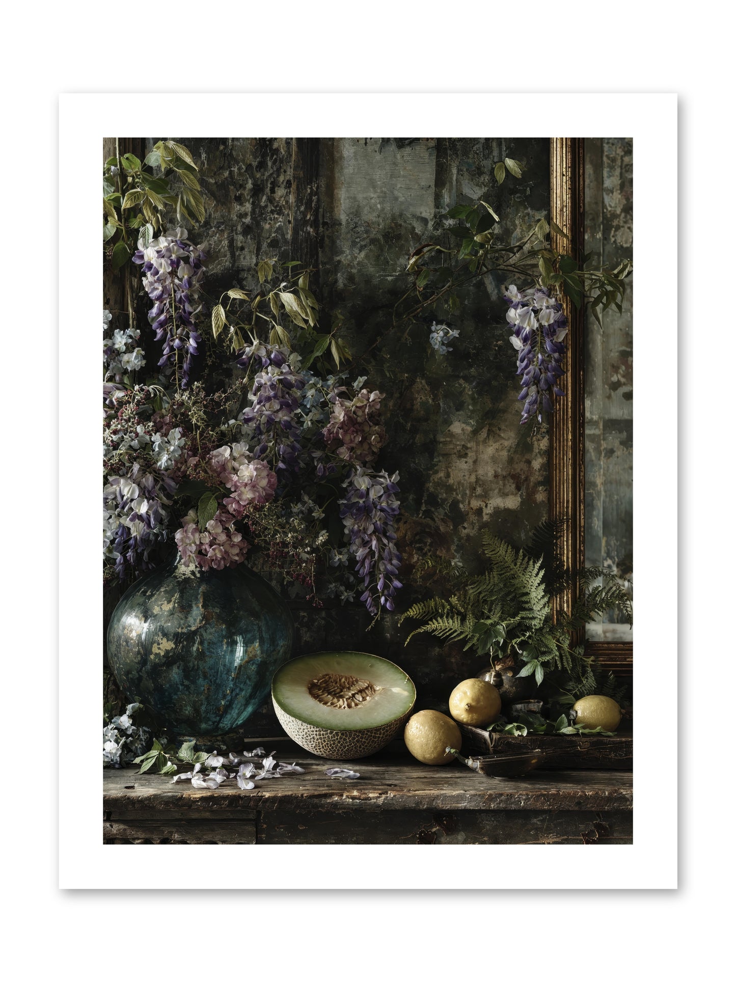 Florrie -- Loose Canvas Print 12x16