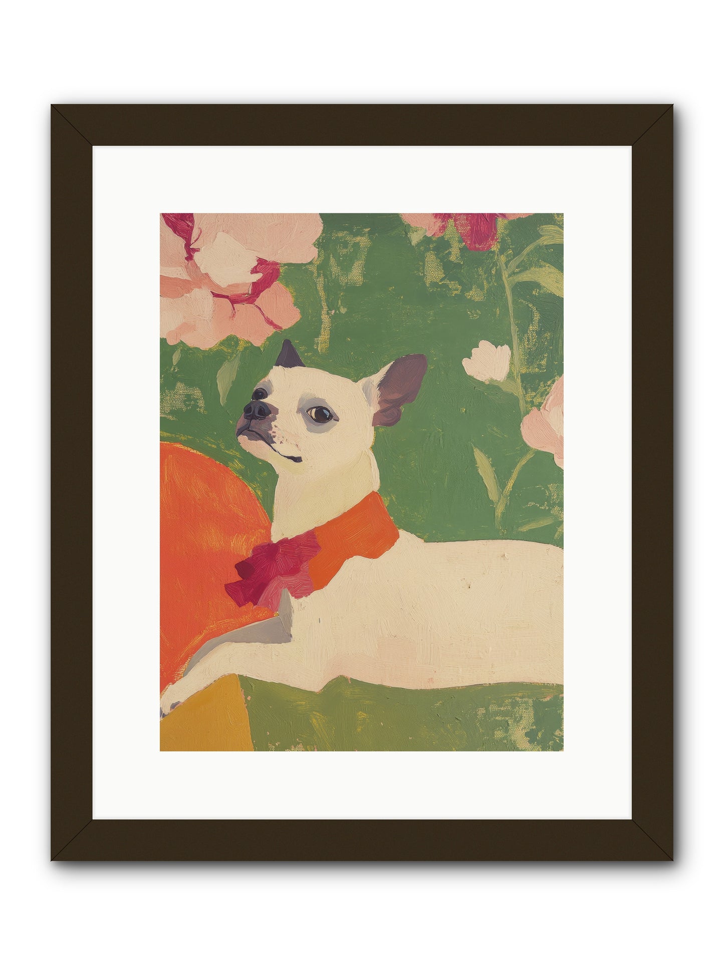 Flower Child -- Framed Print - Black 12x16