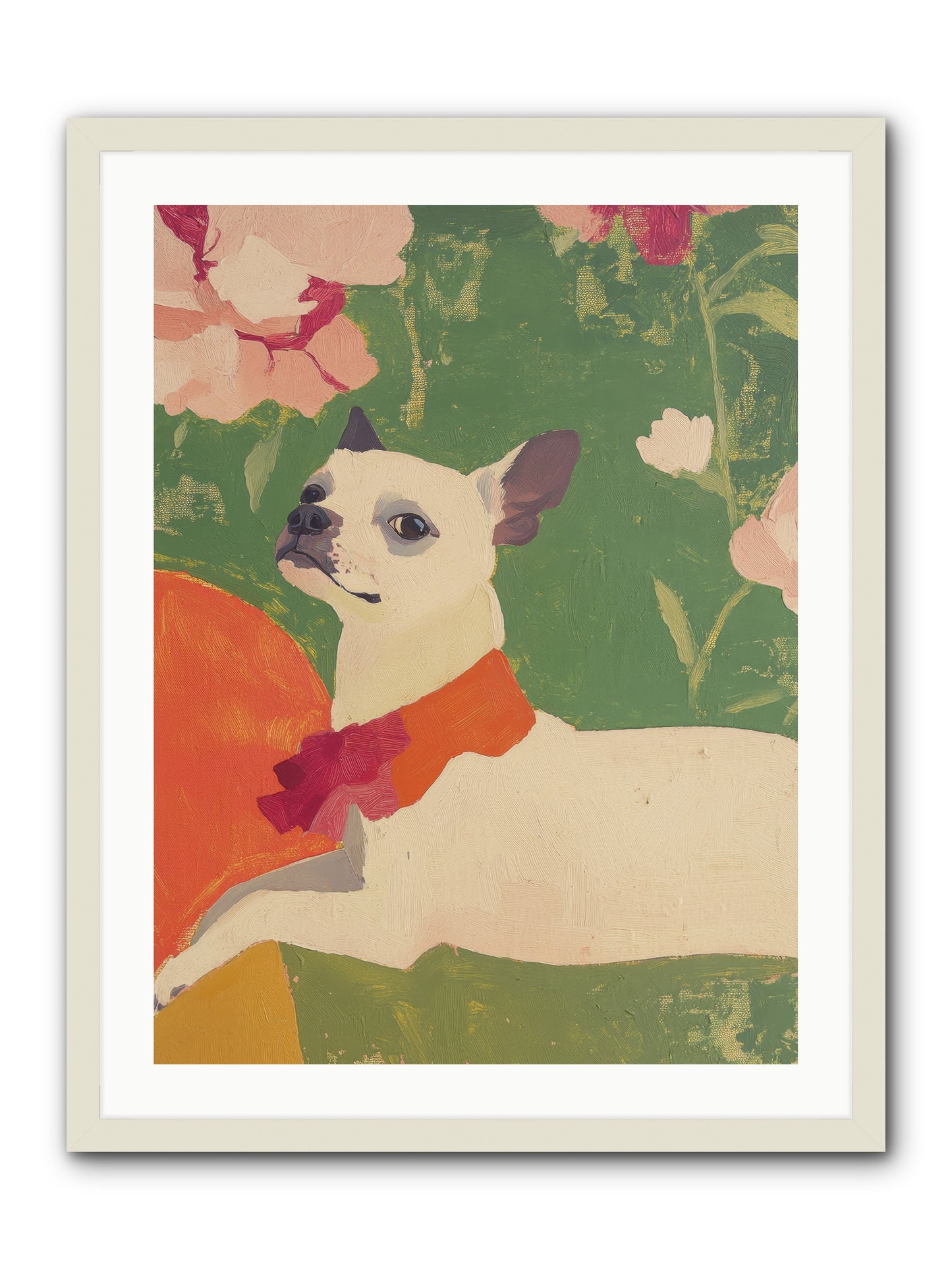 Flower Child -- Framed Print - White 24x32