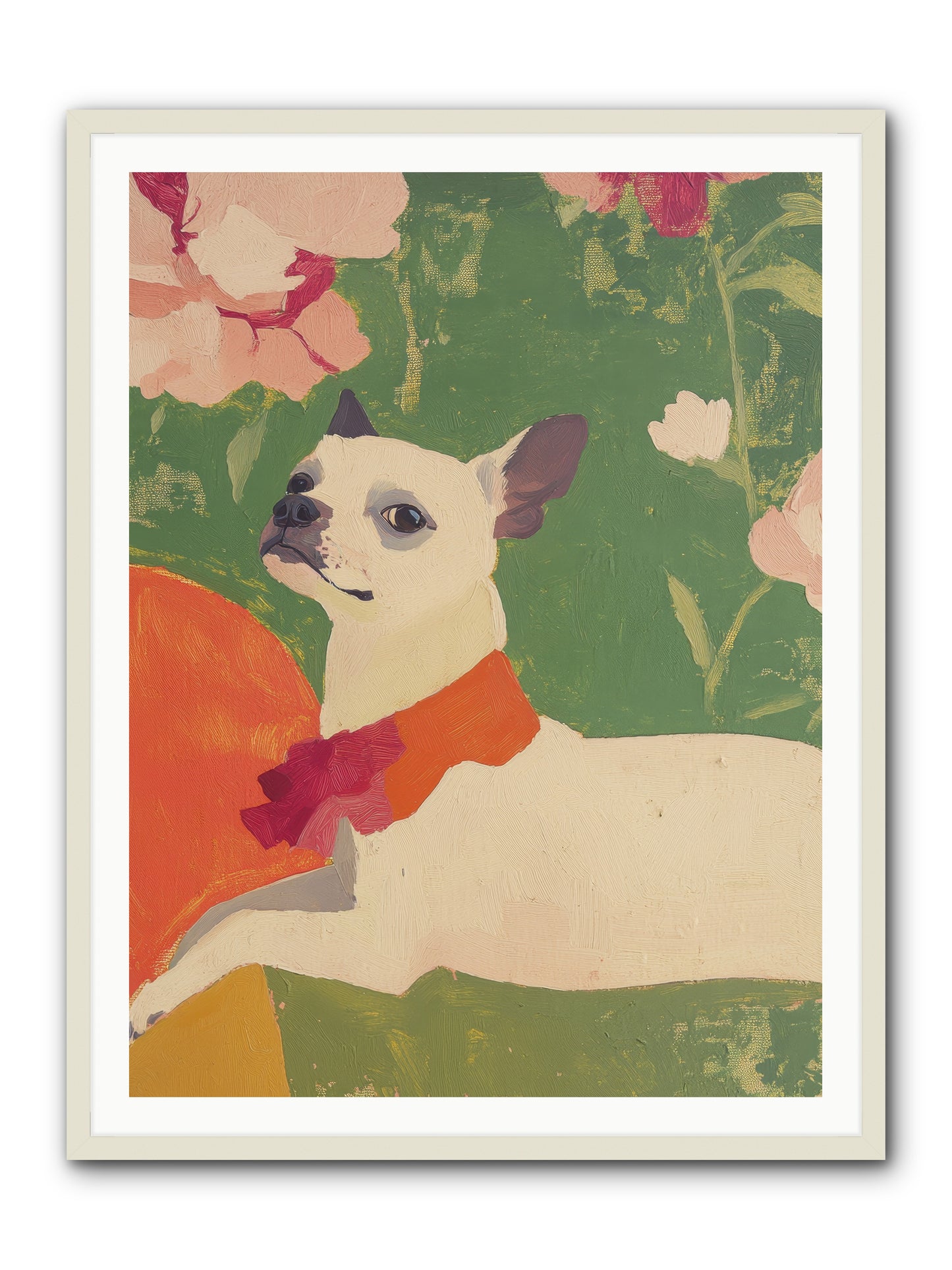 Flower Child -- Framed Print - White 36x48