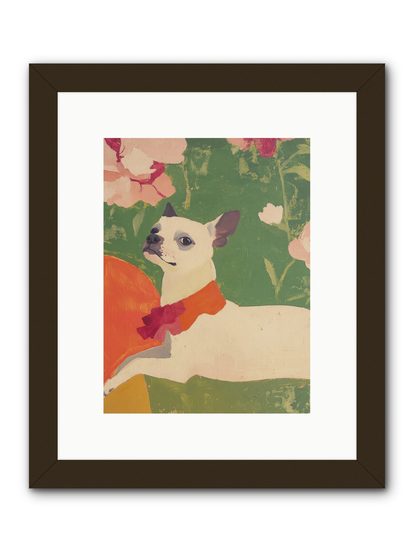 Flower Child -- Framed Print - Black 9x12
