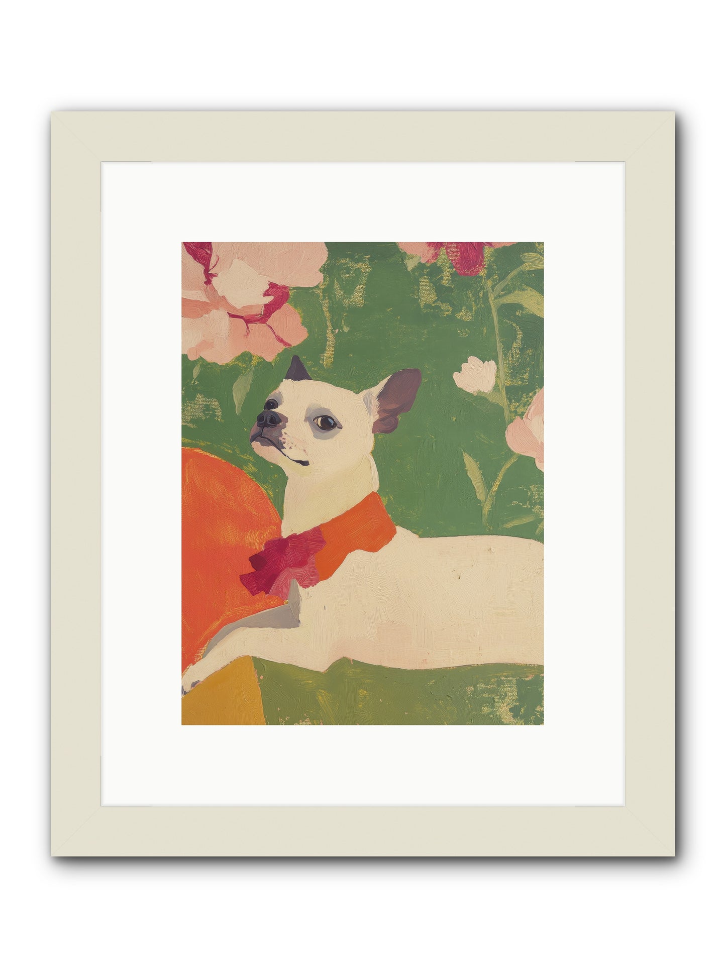 Flower Child -- Framed Print - White 9x12