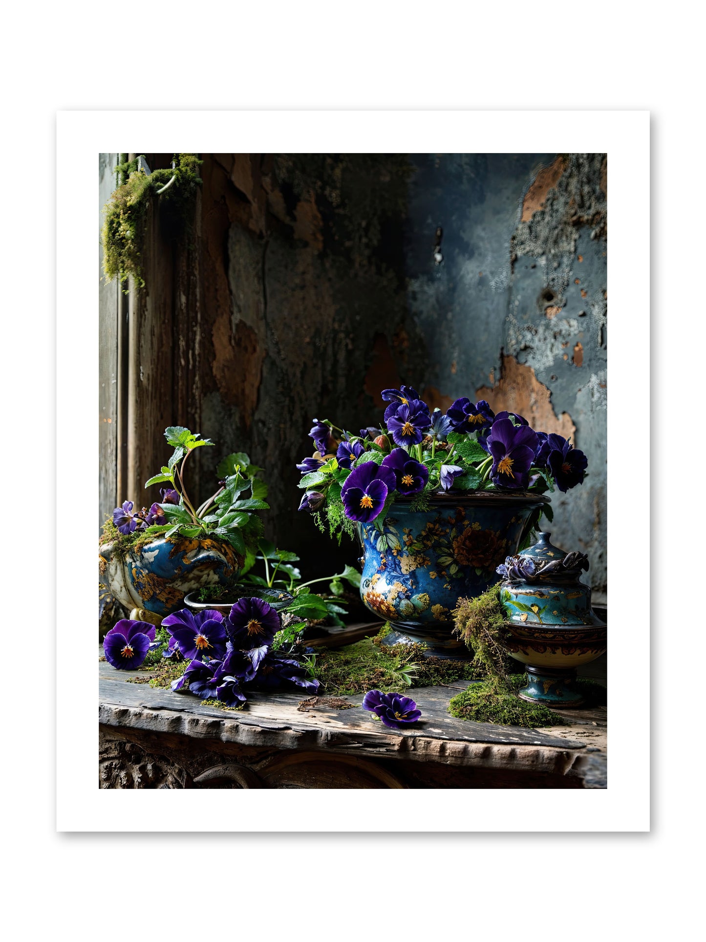 Folly's Fare -- Loose Canvas Print 12x15