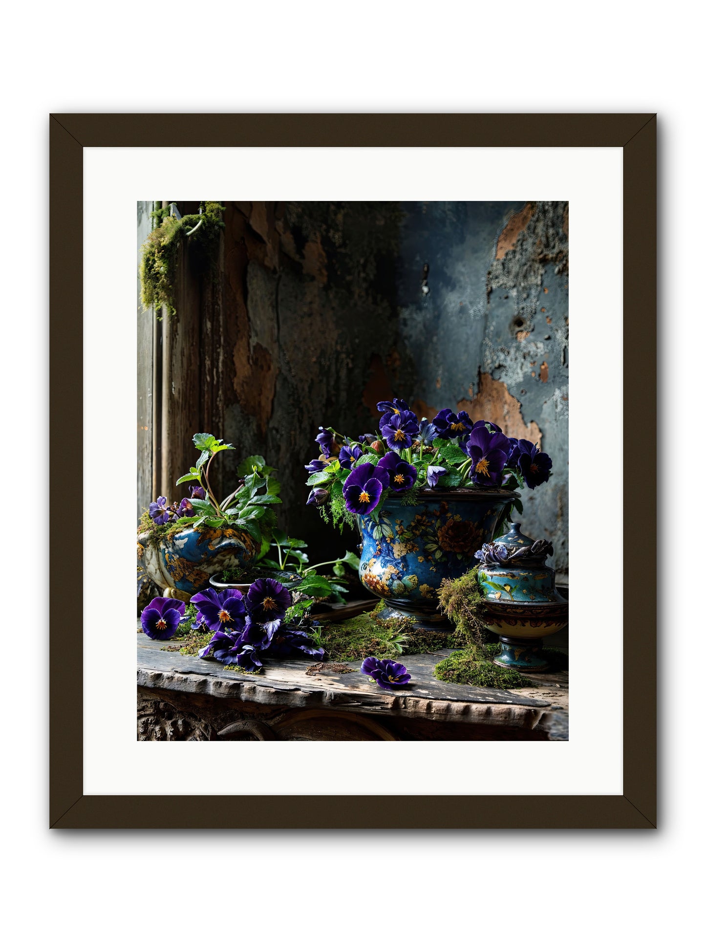 Folly's Fare -- Framed Print - Black 16x20