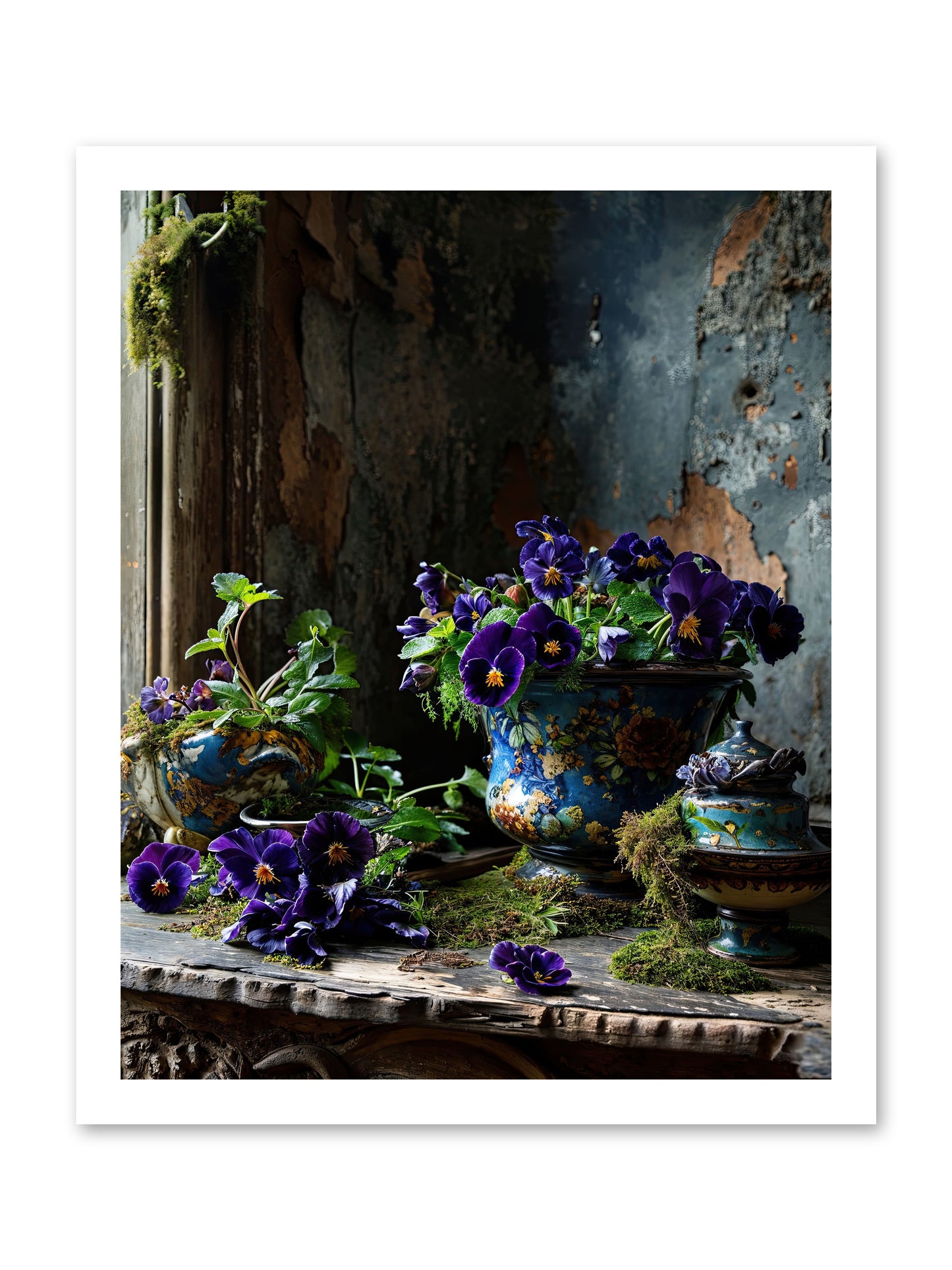 Folly's Fare -- Loose Canvas Print 16x20