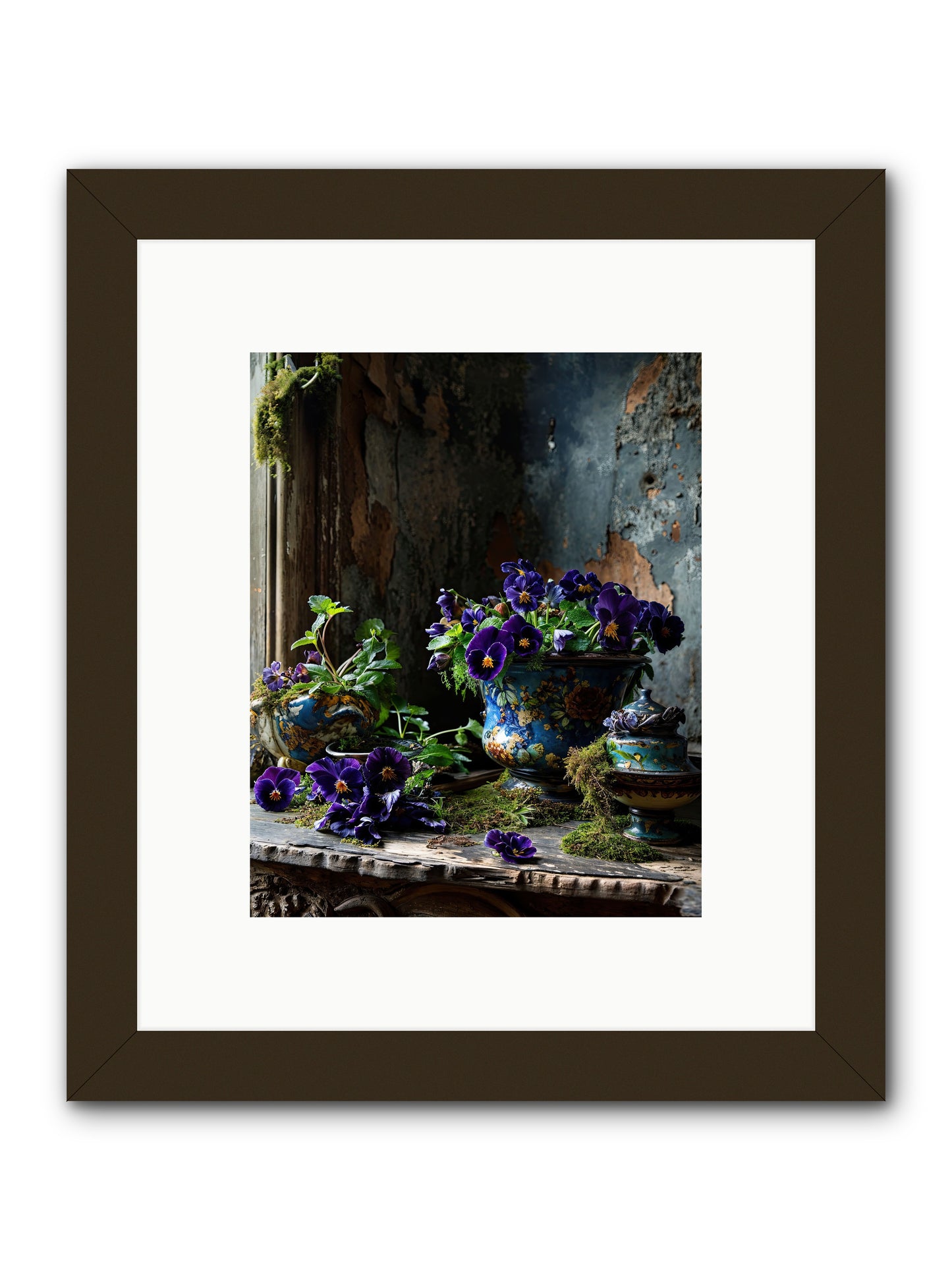 Folly's Fare -- Framed Print - Black 8x10