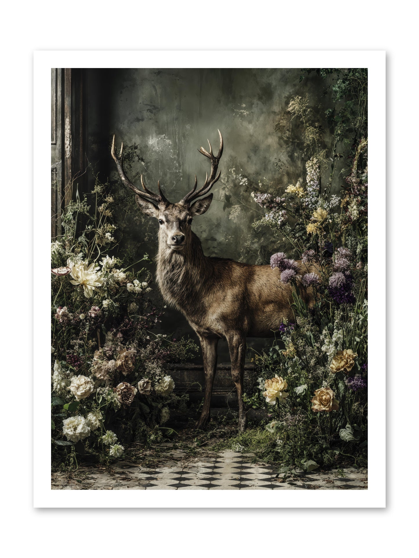 Forest Sprite -- Loose Canvas Print 18x24