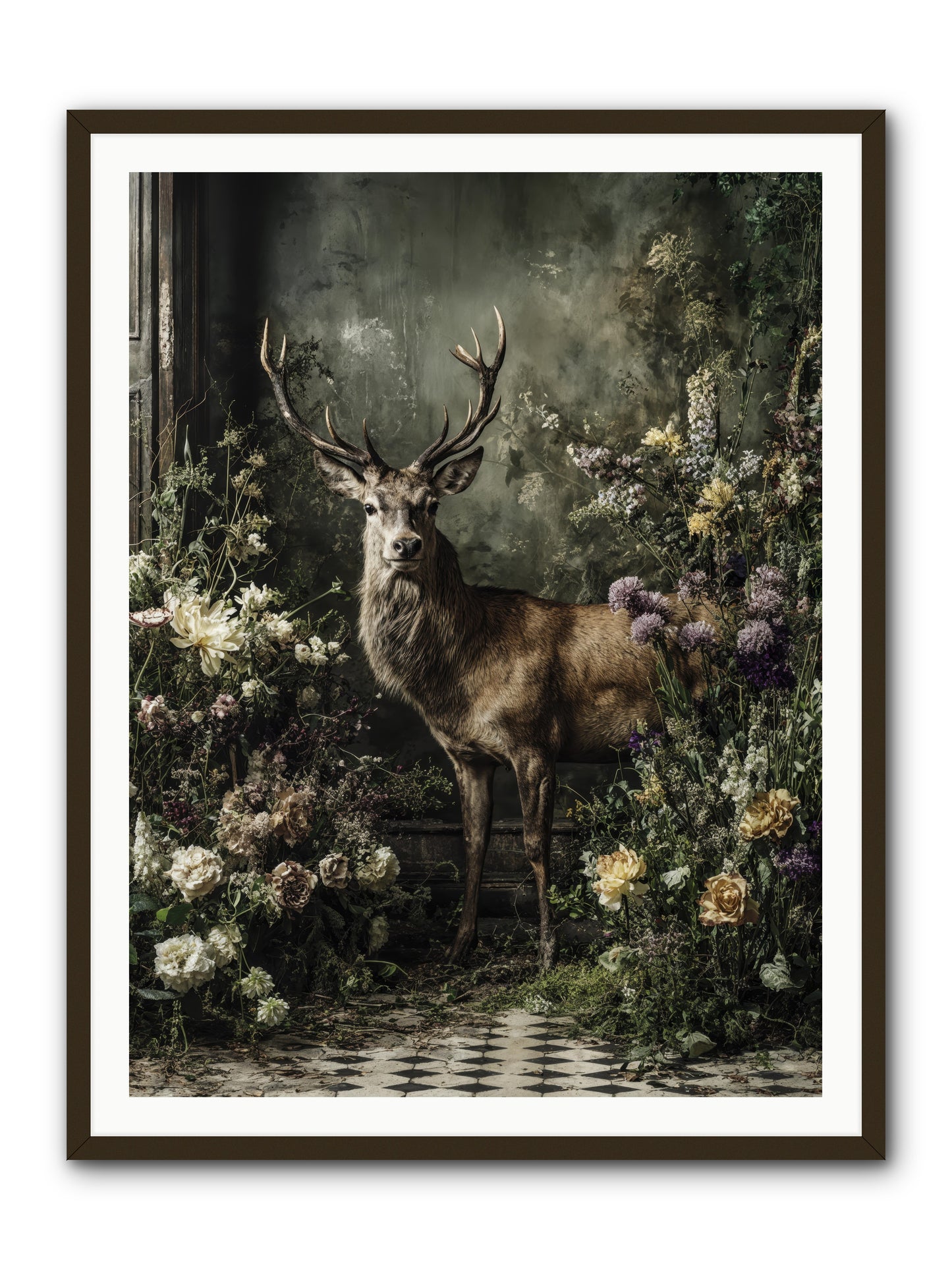 Forest Sprite -- Framed Print - Black 36x48