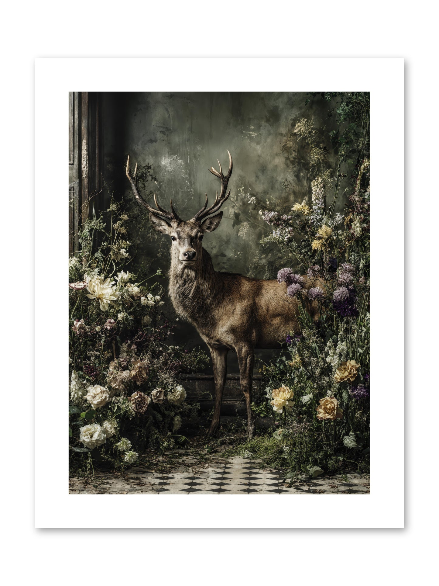 Forest Sprite -- Loose Canvas Print 9x12