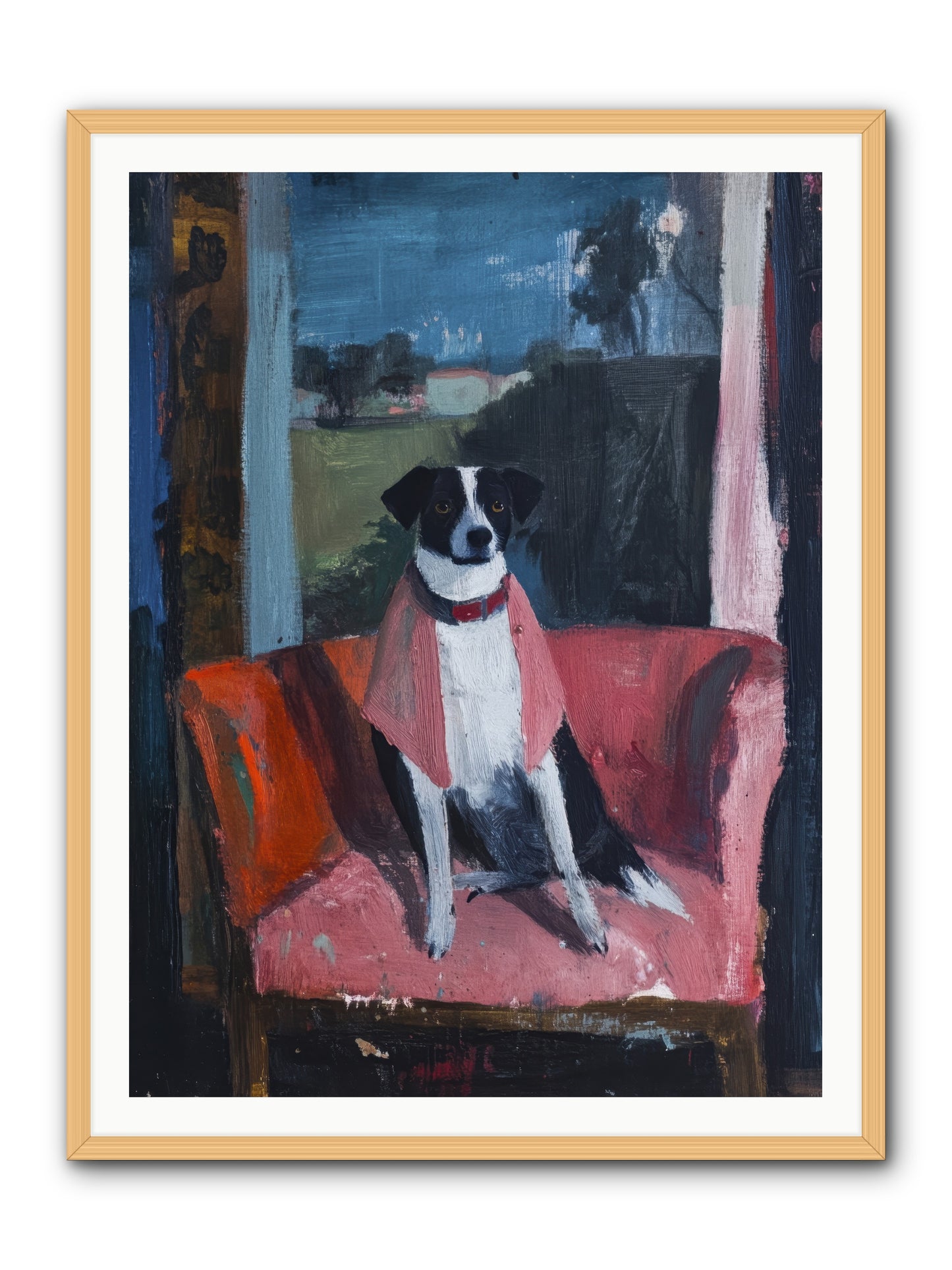Forever My Favorite -- Framed Print - Natural 36x48