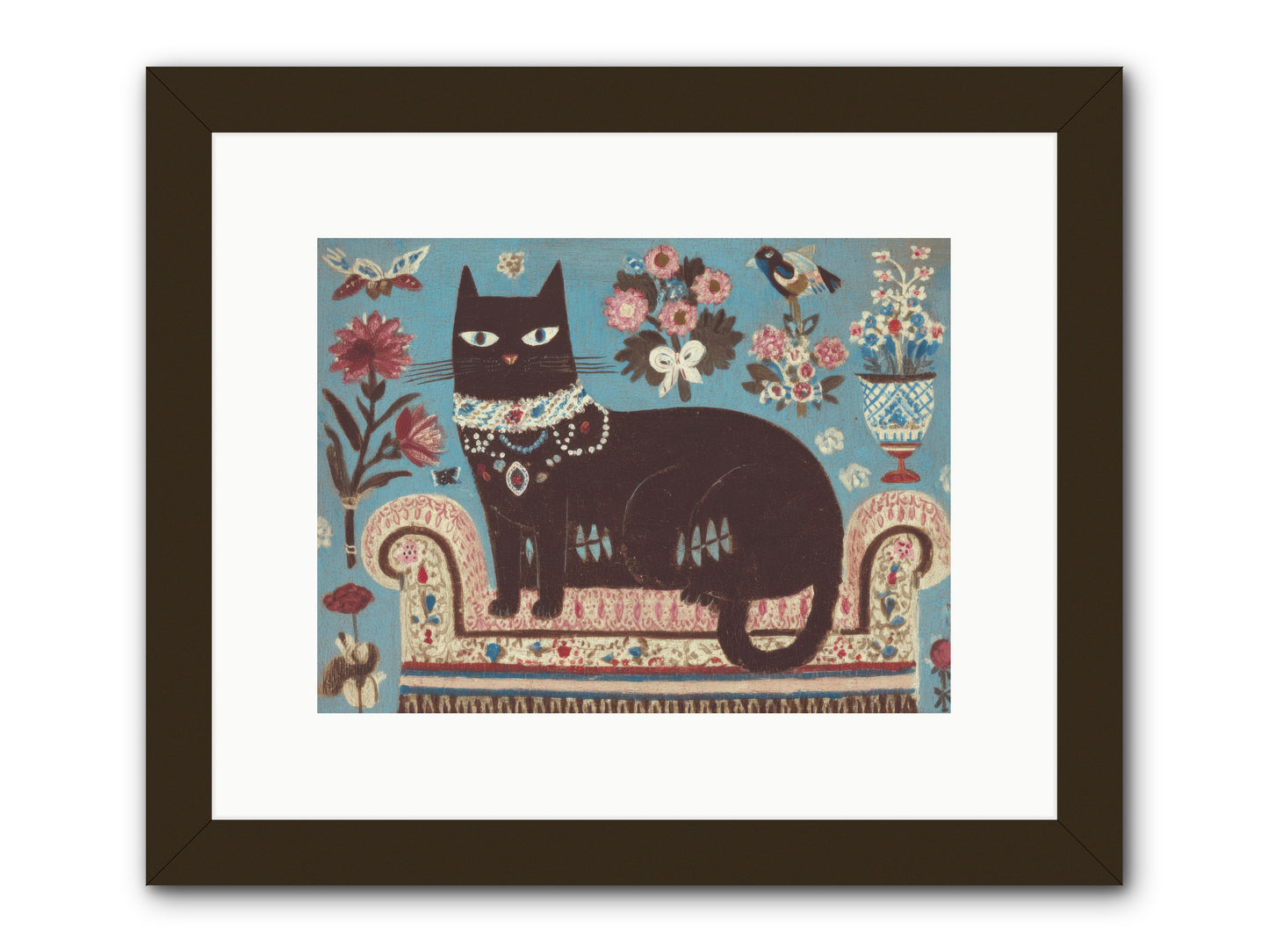 Forever Yours -- Framed Print - Black 12x9