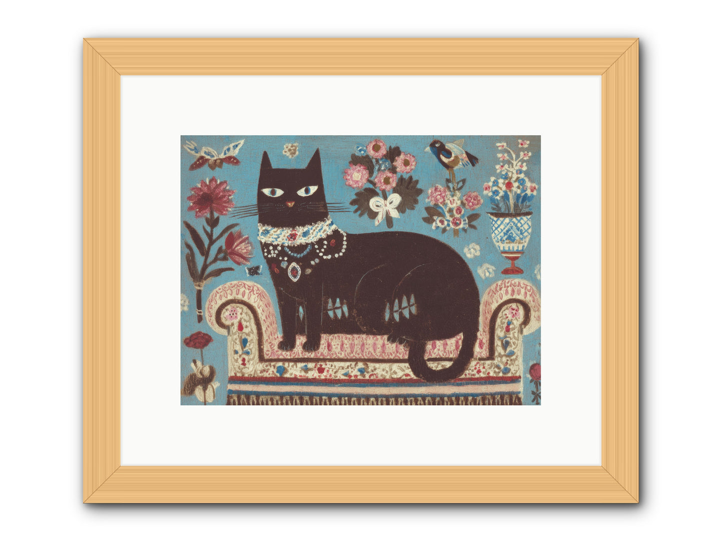 Forever Yours -- Framed Print - Natural 12x9
