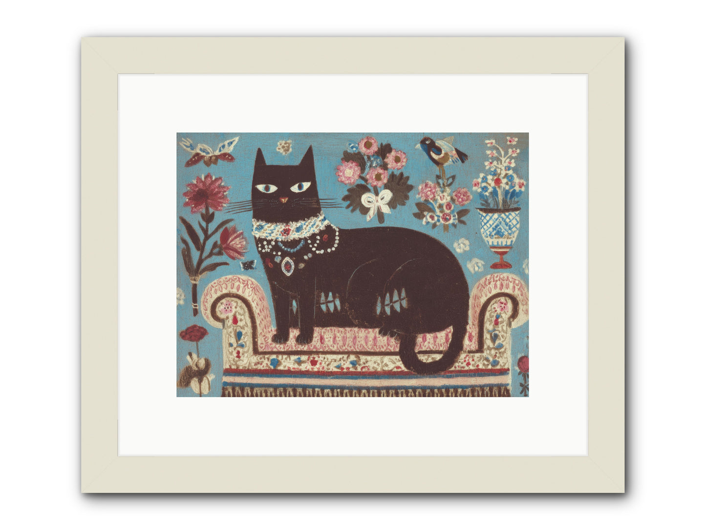 Forever Yours -- Framed Print - White 12x9