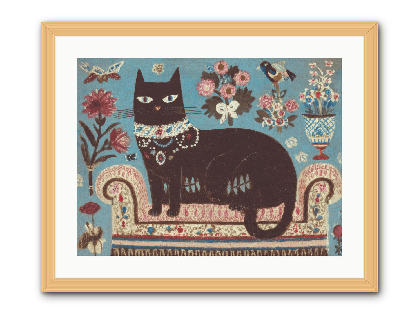 Forever Yours -- Framed Print - Natural 24x18