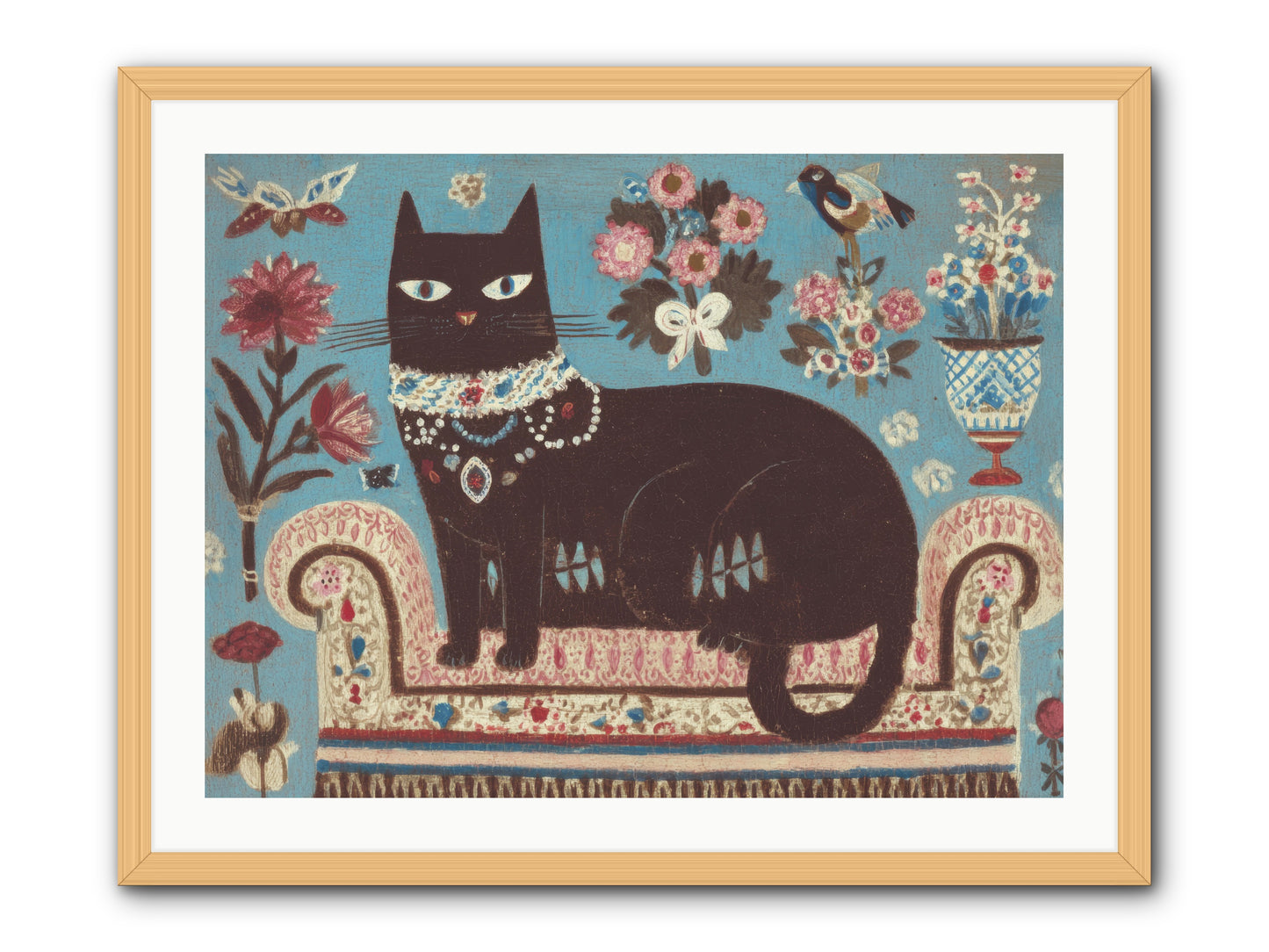 Forever Yours -- Framed Print - Natural 32x24