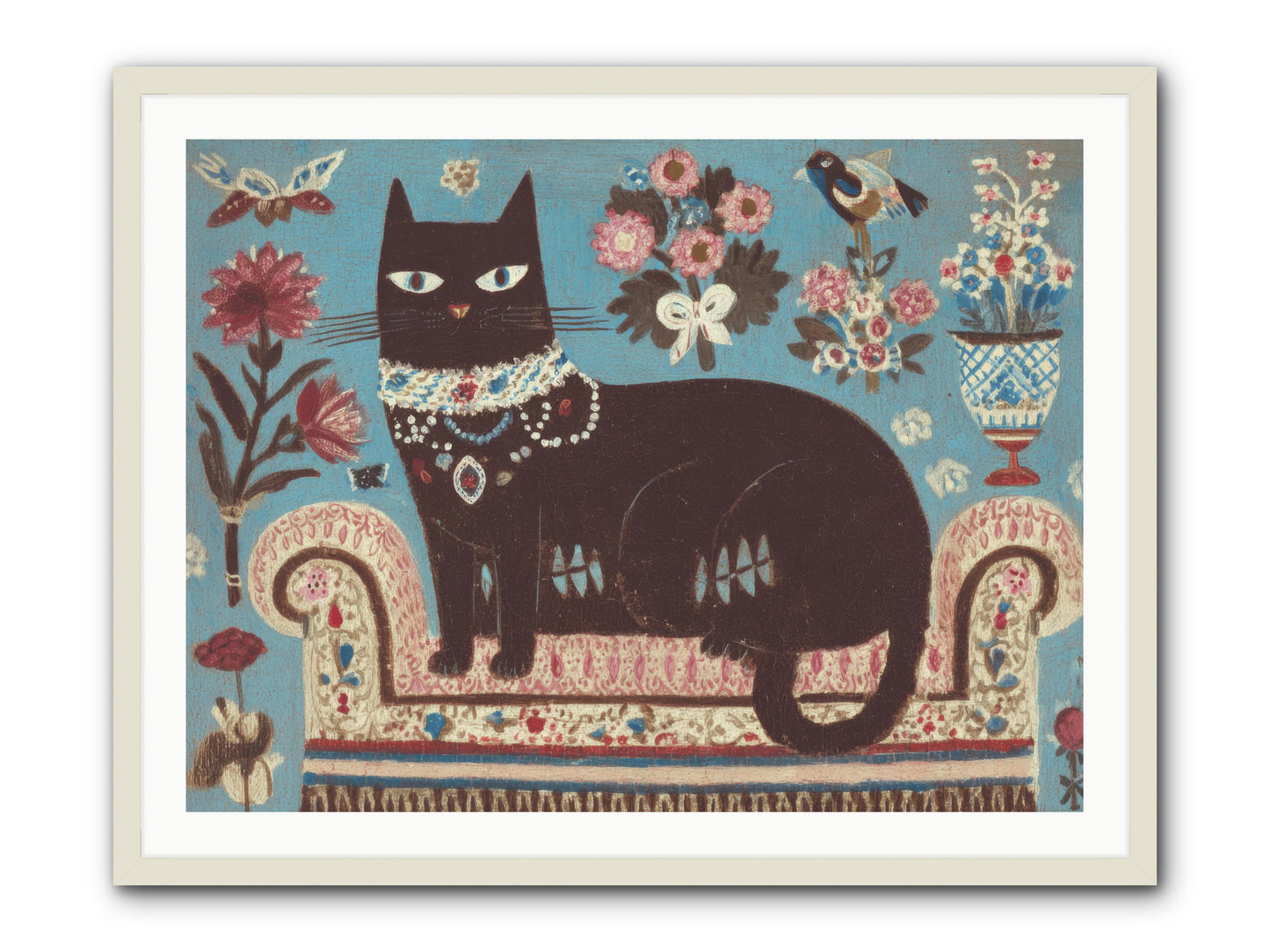 Forever Yours -- Framed Print - White 40x30