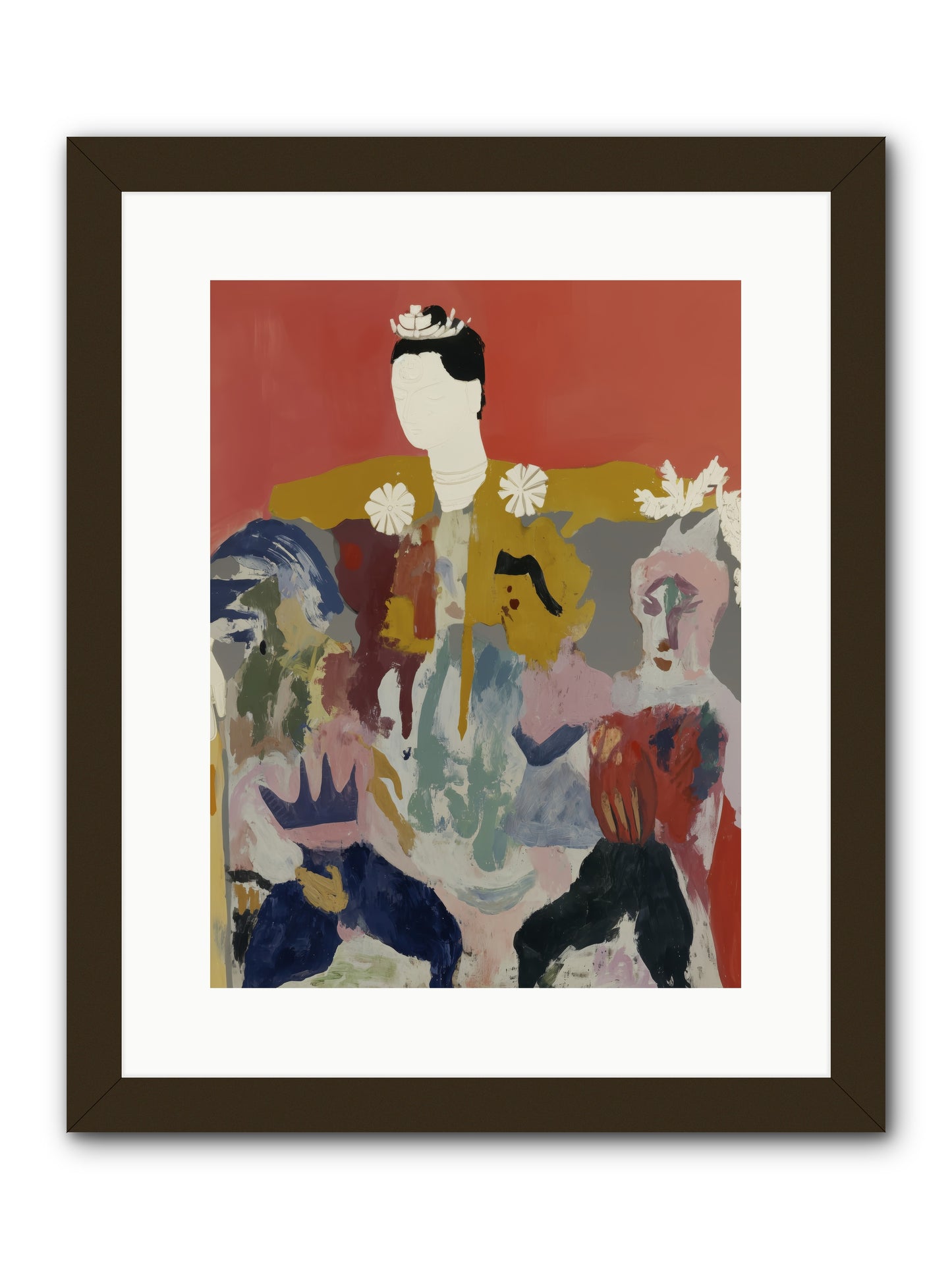 Forgotten Ballroom -- Framed Print - Black 12x16