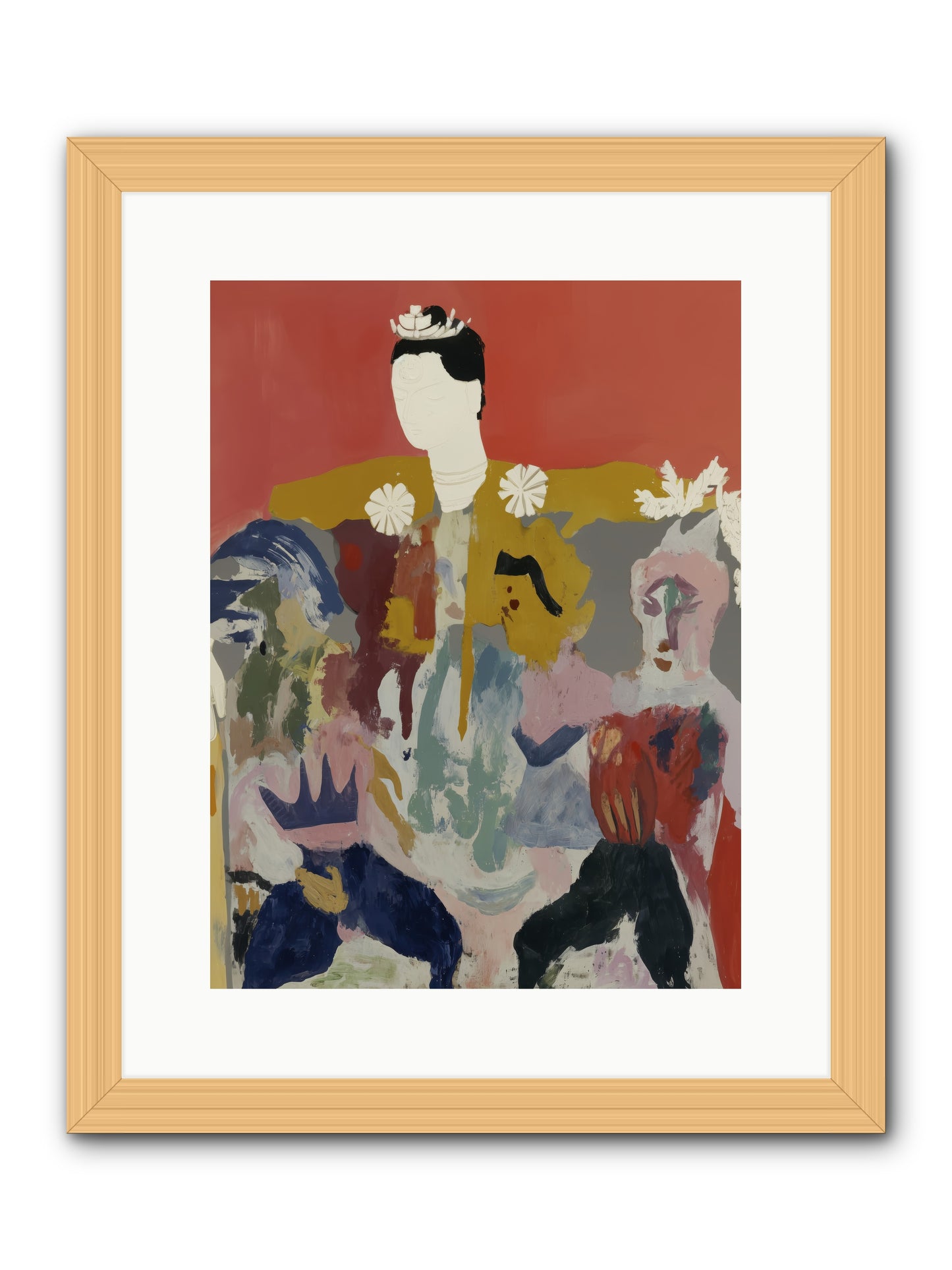Forgotten Ballroom -- Framed Print - Natural 12x16