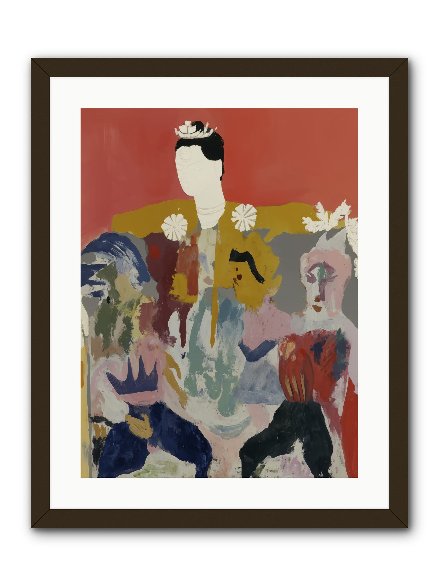 Forgotten Ballroom -- Framed Print - Black 18x24